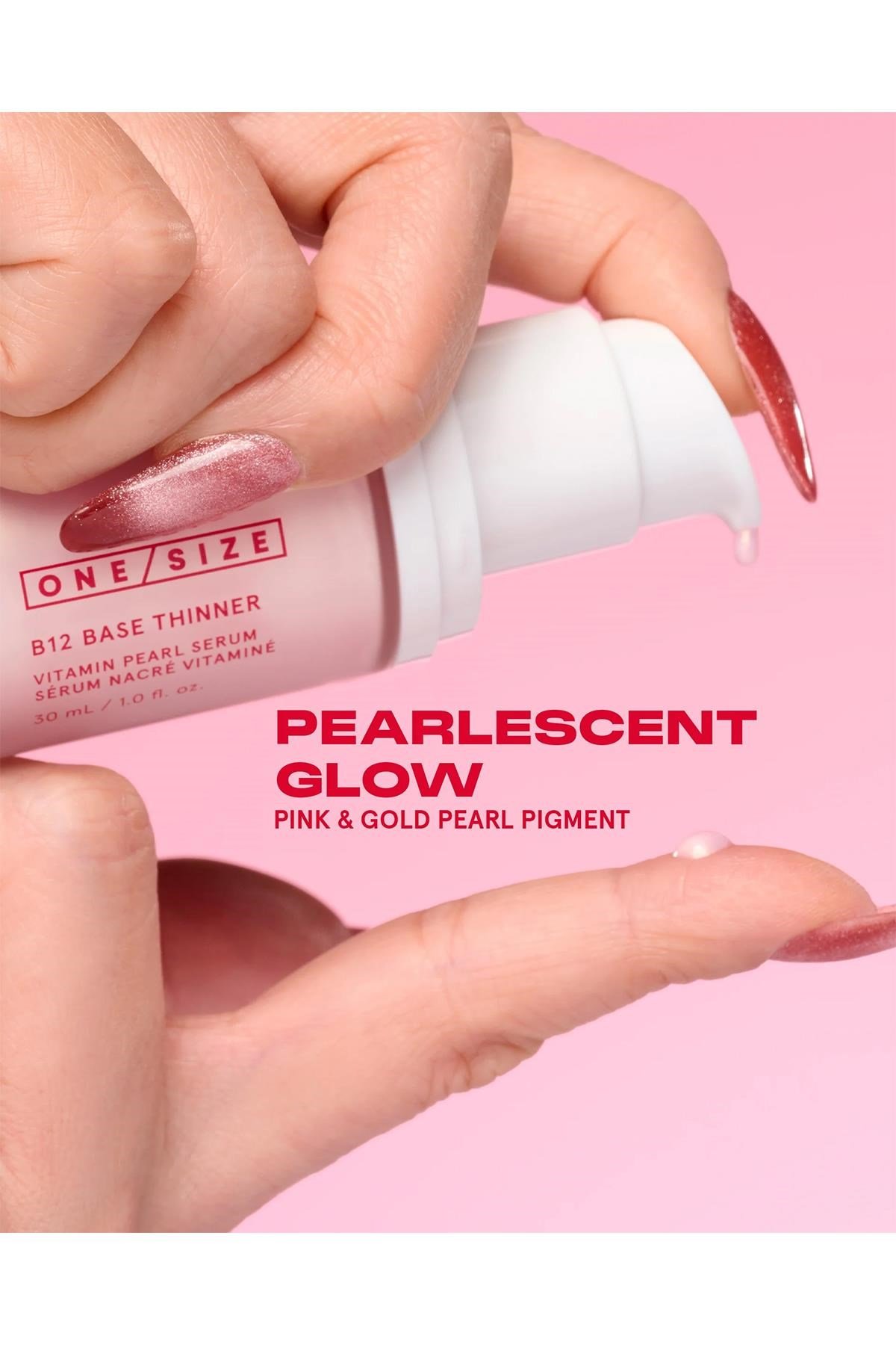 One Size B12 Base Thinner Vitamin Pearl Serum 30ML