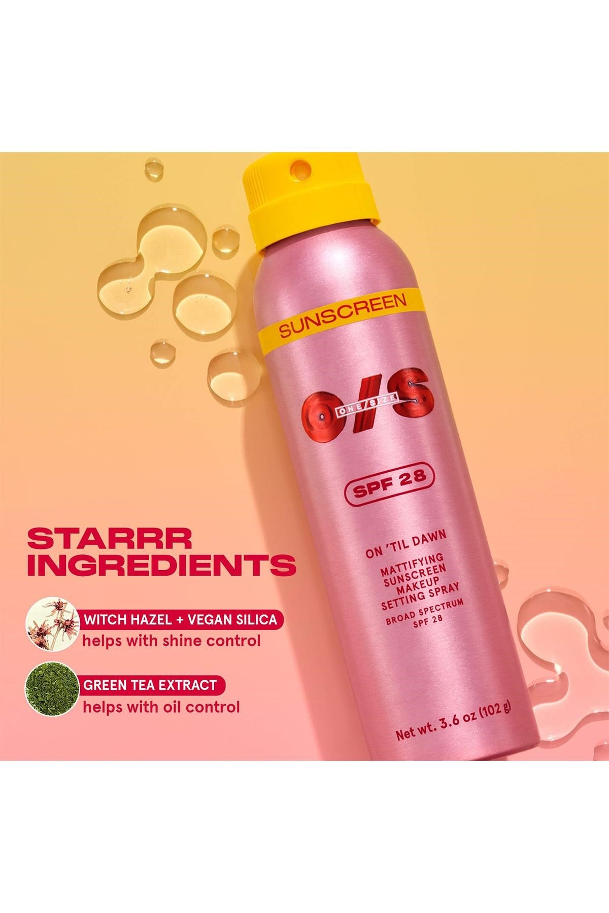 One Size On Til Dawn SPF 28 Matlaştırıcı Makyaj Sabitleyici Sprey 30GR