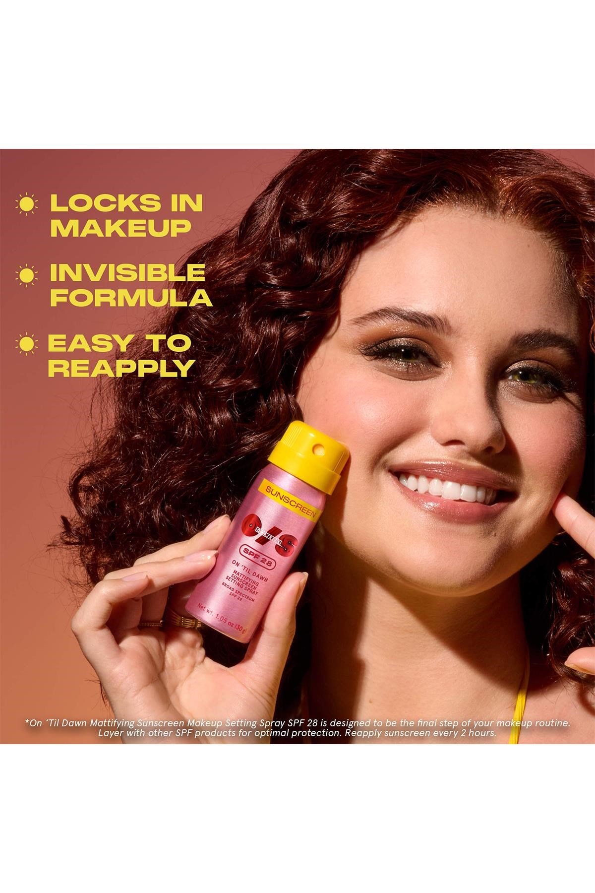 One Size On Til Dawn SPF 28 Matlaştırıcı Makyaj Sabitleyici Sprey 30GR