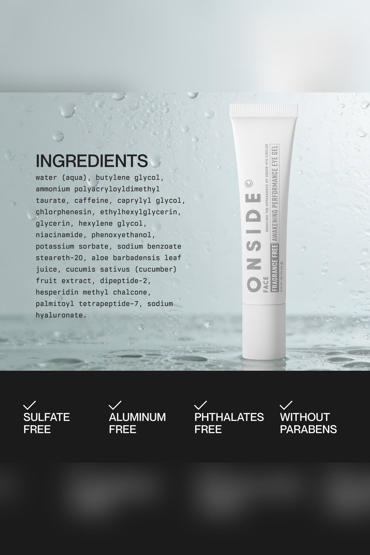 Onside Roll-On Parfümsüz Göz Çevresi Jeli 15ML