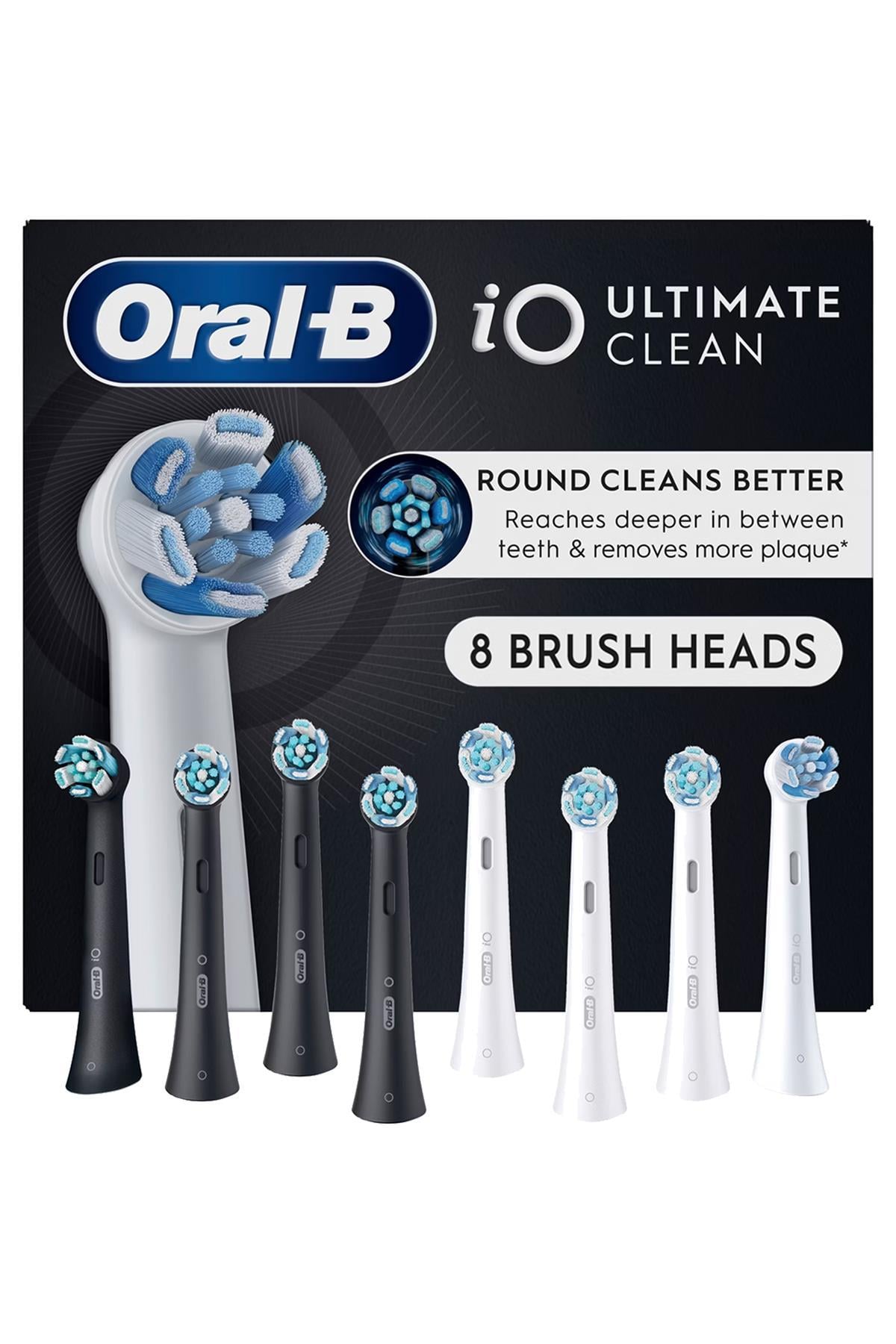 Oral-B iO Ultimate Clean 8 Adet Yedek Başlık Seti