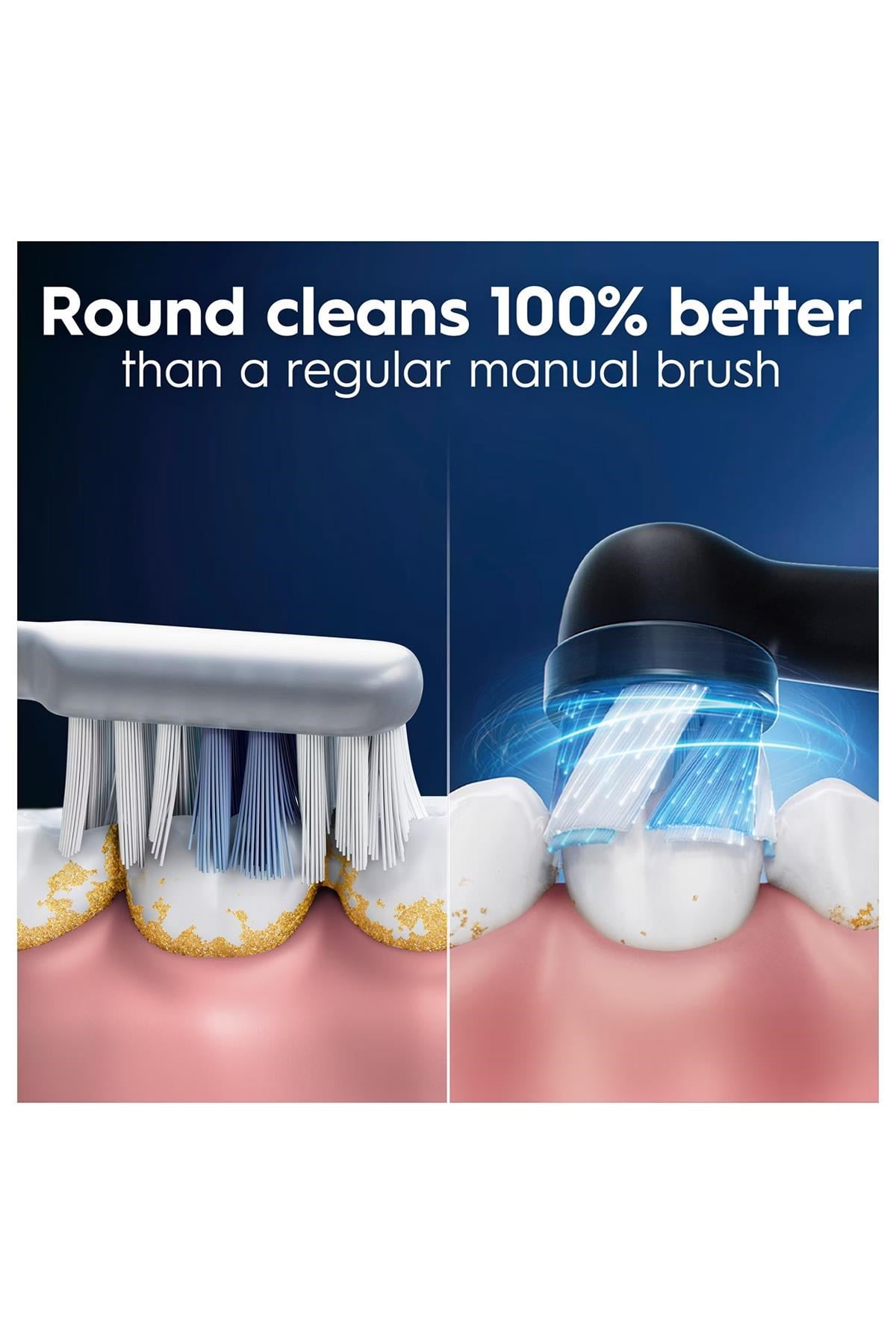 Oral-B iO Ultimate Clean 8 Adet Yedek Başlık Seti