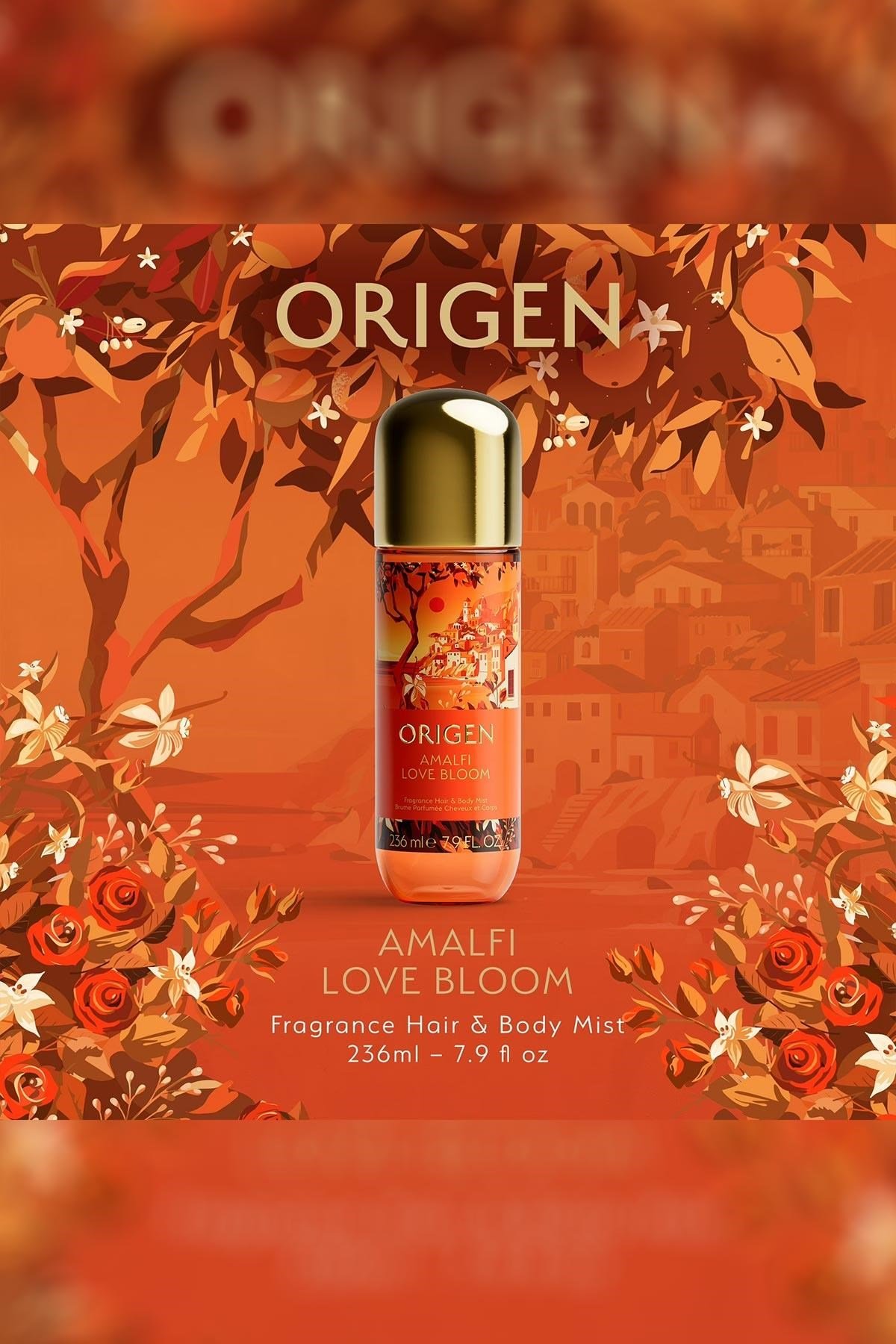 Origen Amalfi Love Bloom Saç ve Vücut Spreyi 236ML