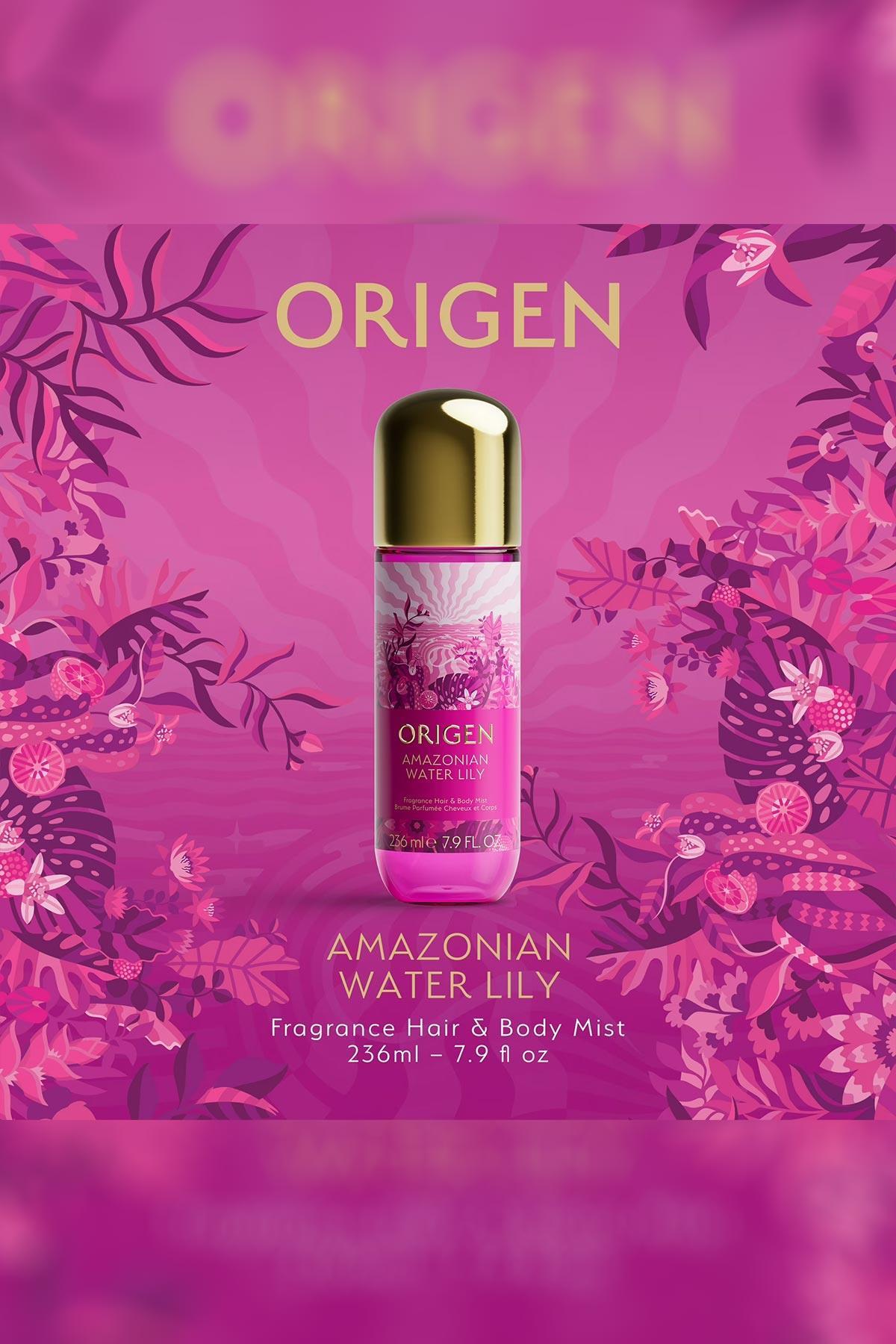 Origen Amazonian Water Lily Saç ve Vücut Spreyi 236ML