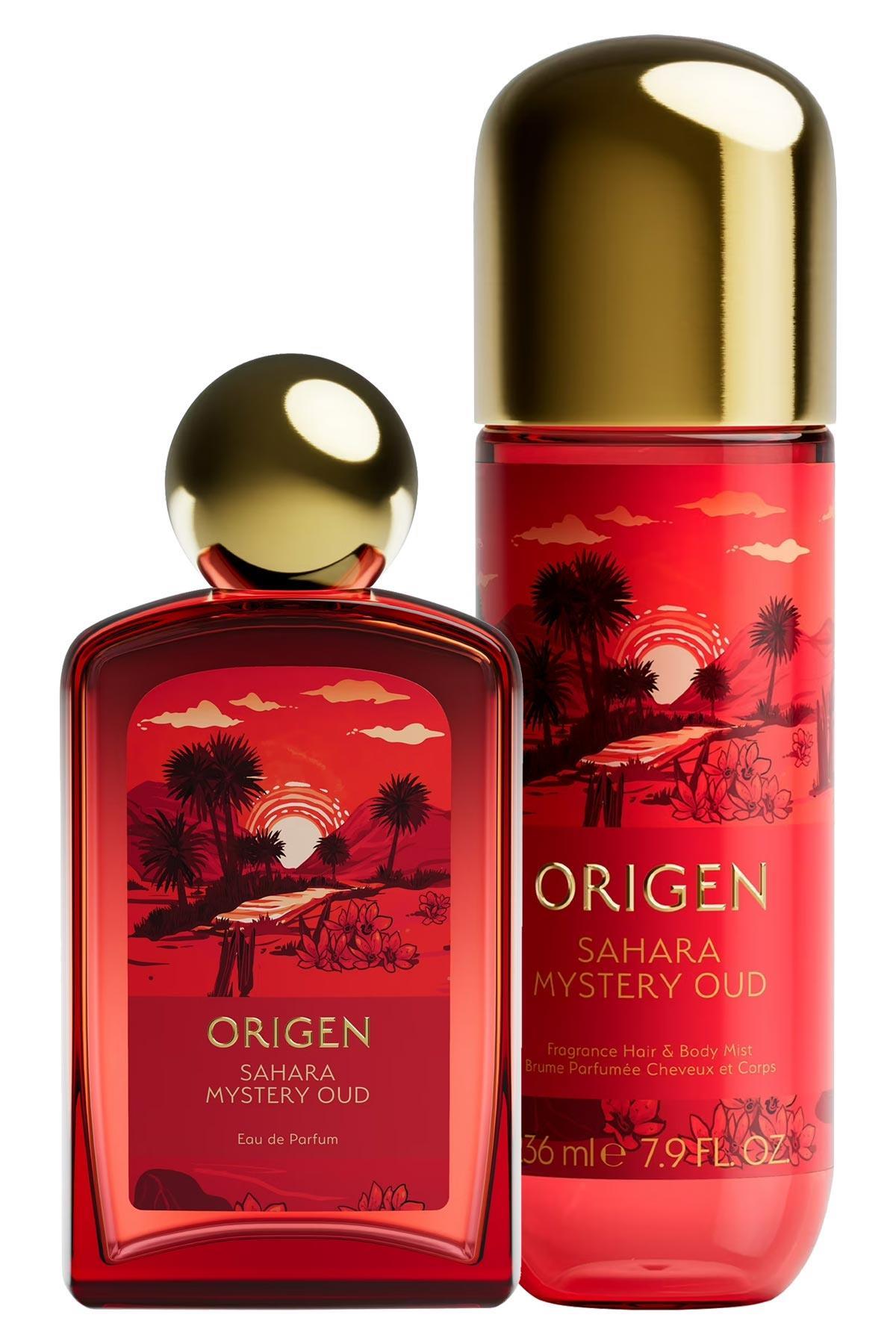 Origen Sahara Mystery Oud Kadın Parfümü + Saç ve Vücut Spreyi Set