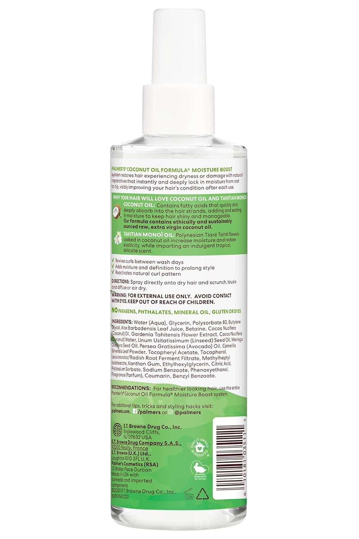 Palmer’s Hindistan Cevizli Bukle Belirginleştirici Saç Spreyi 250ML