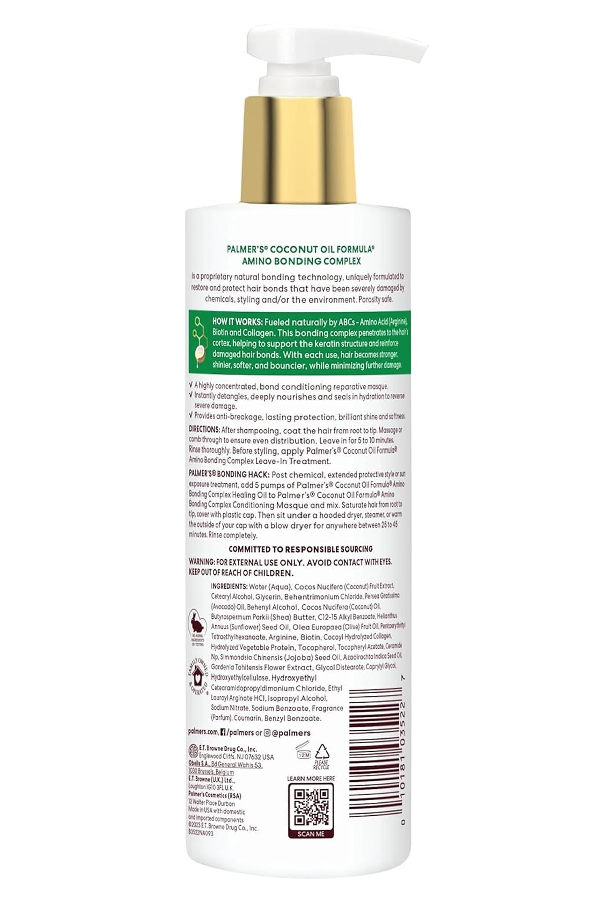 Palmers Amino Bonding Complex Bağ Onarıcı Saç Maskesi 355ML