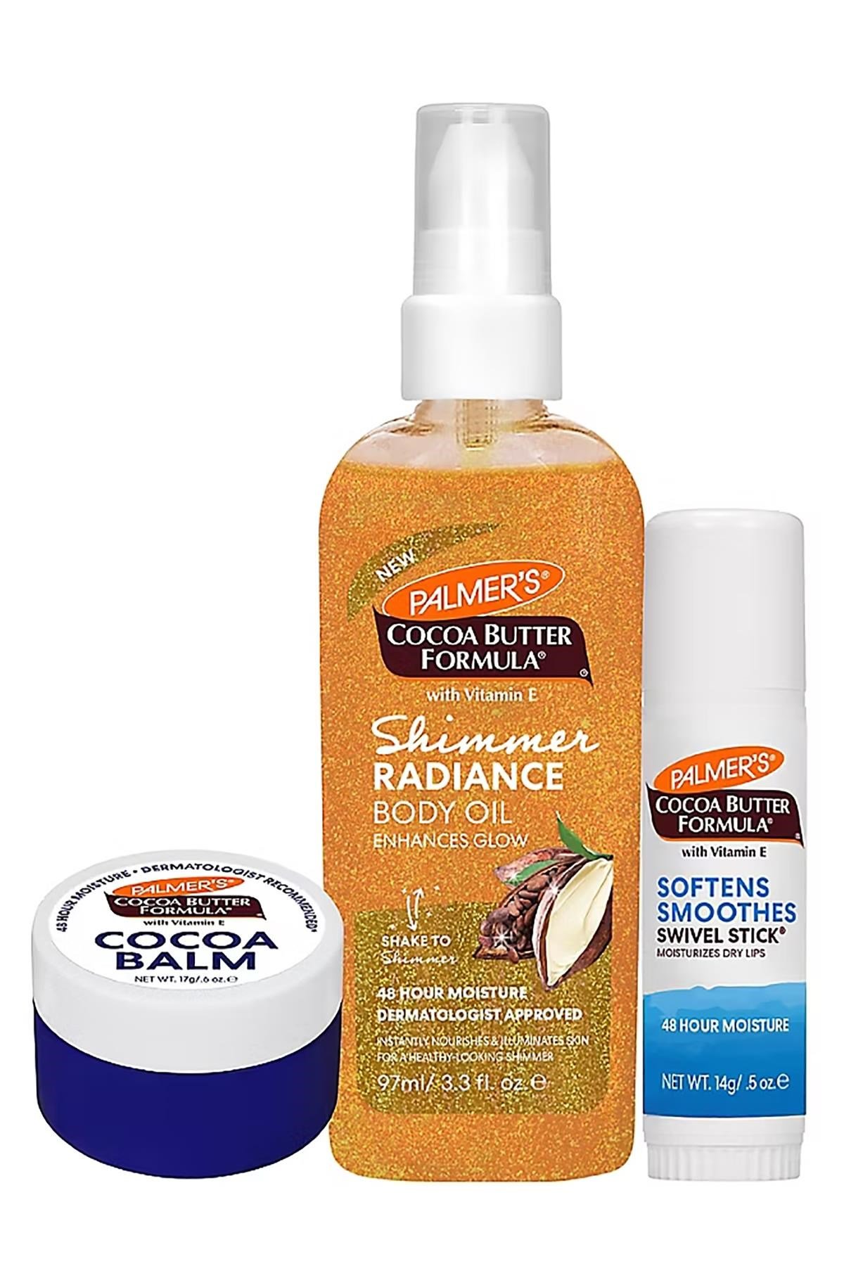 Palmers Cocoa Butter Moisture & Glow Cilt Bakım Seti