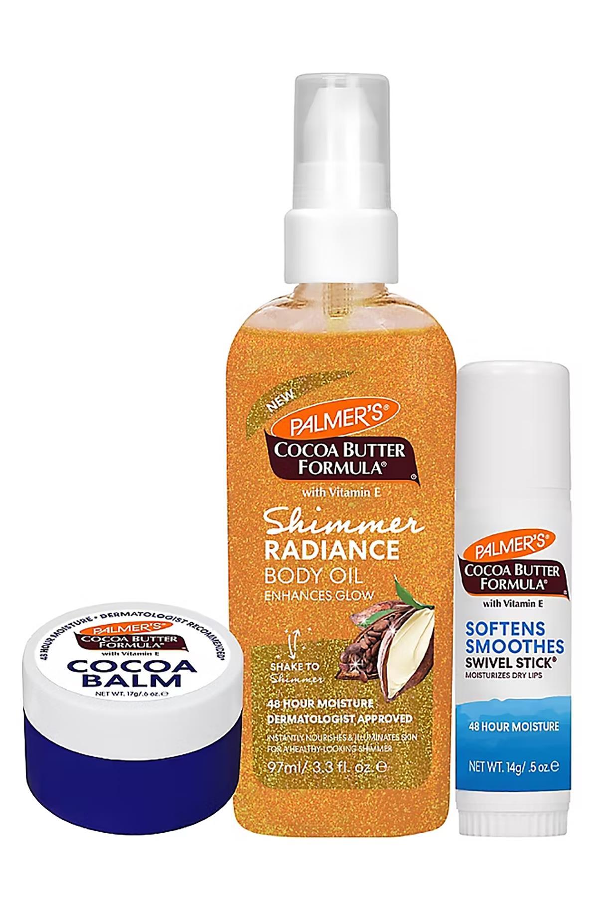 Palmers Cocoa Butter Moisture & Glow Cilt Bakım Seti