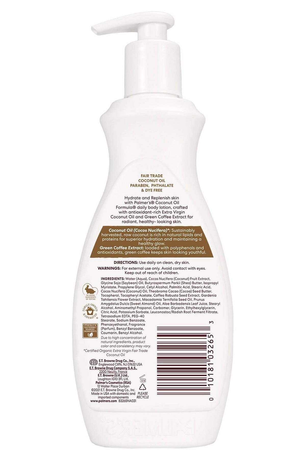 Palmers Coconut Hydrate Günlük Vücut Losyonu 400ML