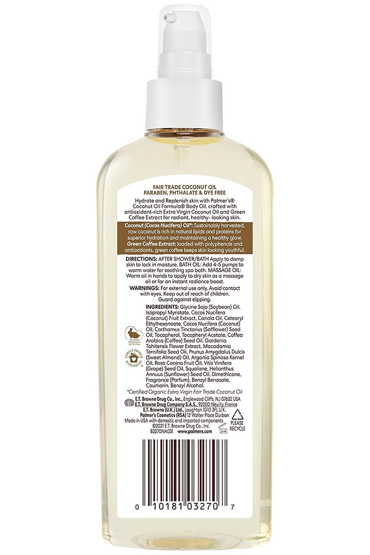 Palmers Coconut Oil Formula Nemlendirici Vücut Yağı 150ML
