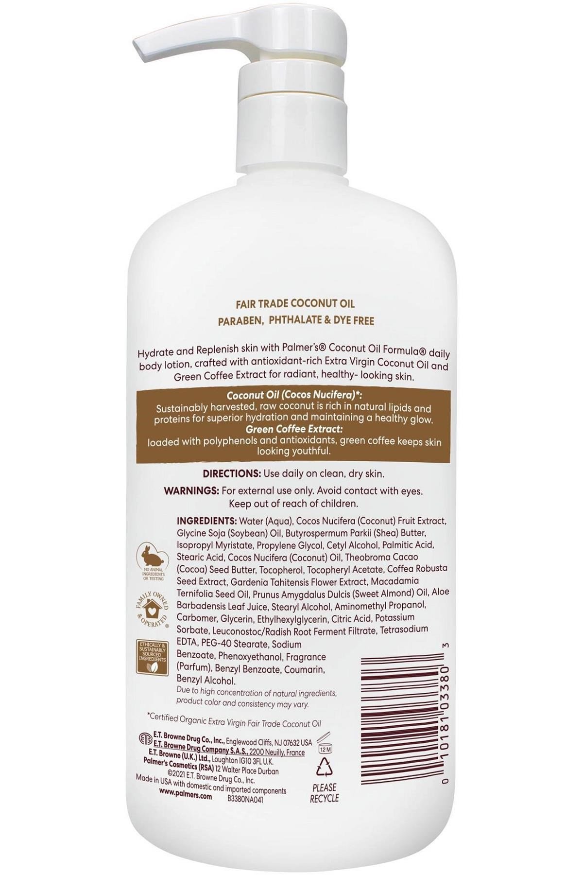 Palmers Coconut Oil Formula Nemlendirici Vücut Losyonu 1000ML