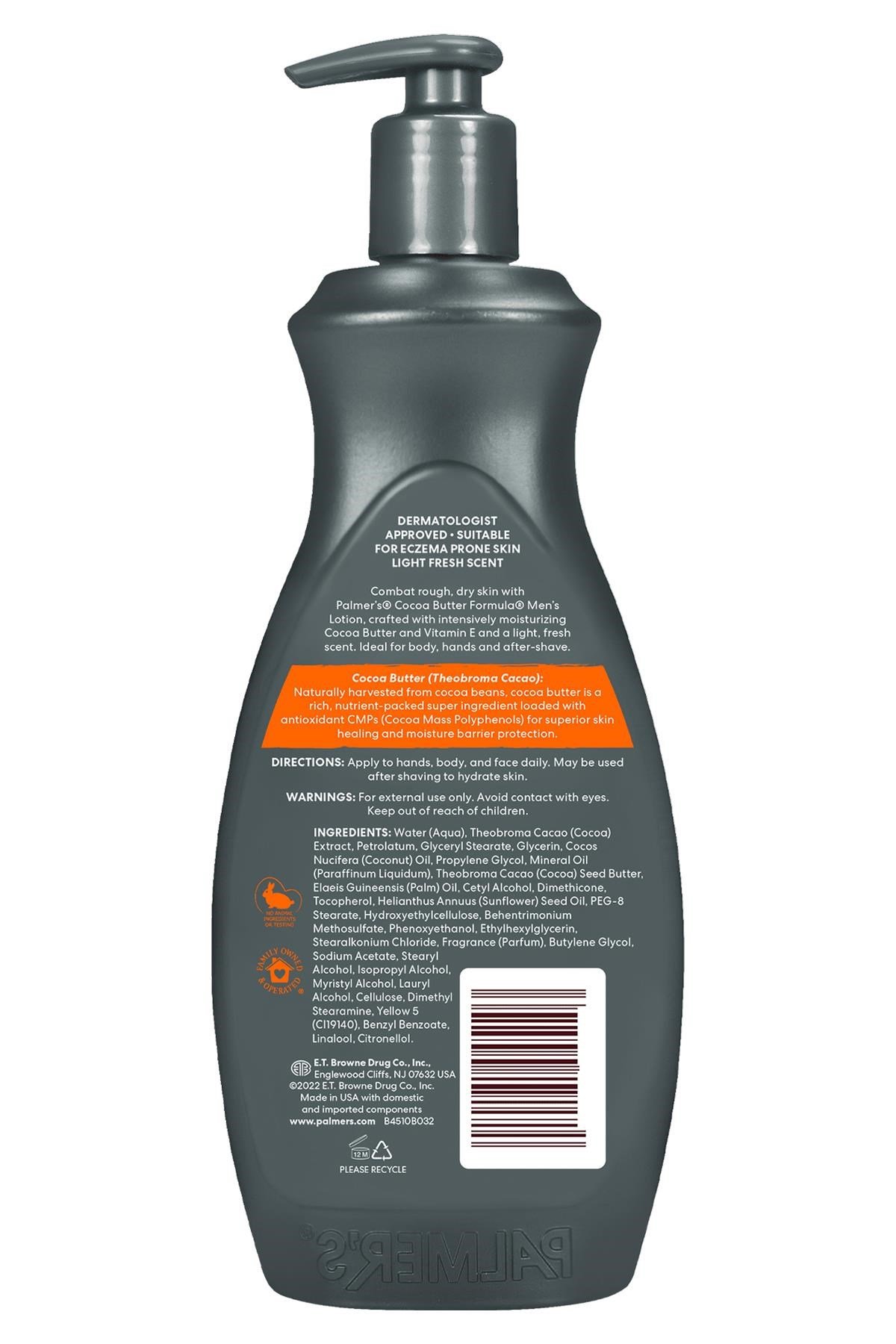 Palmers Men 3-in-1 Vücut, Yüz ve Tıraş Sonrası Losyonu 400ML