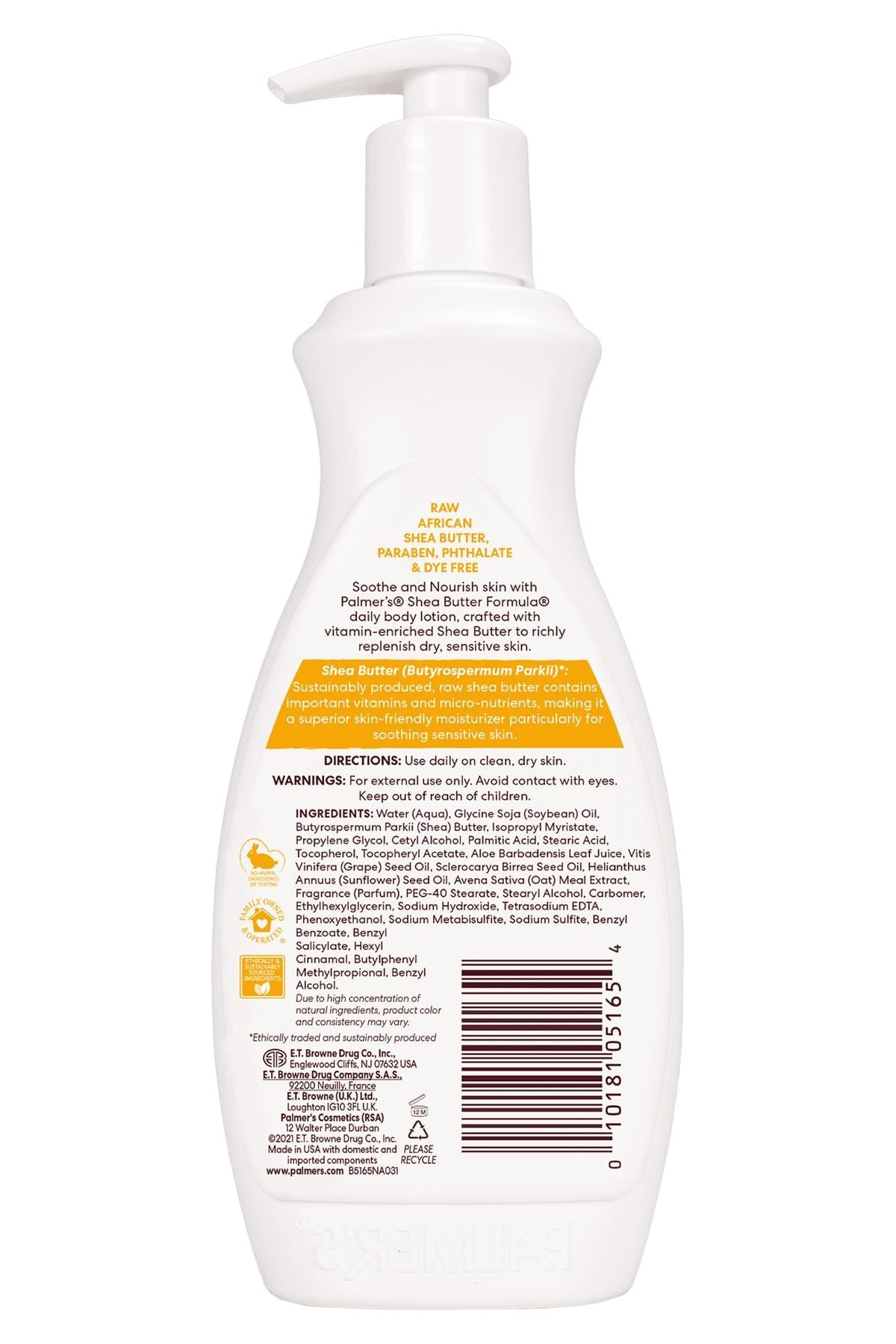 Palmers Raw Shea Besleyici Günlük Vücut Losyonu 400ML