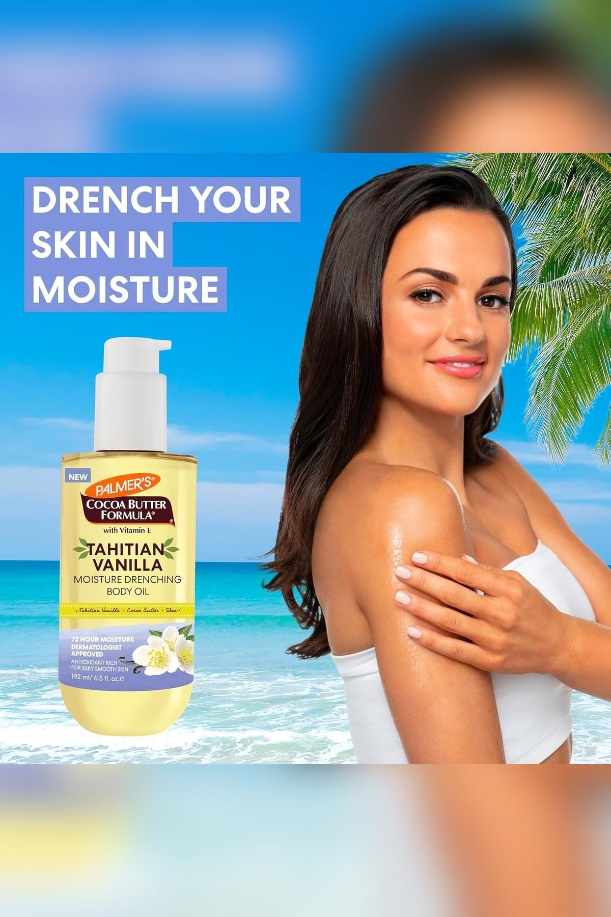 Palmer's Tahitian Vanilla Nemlendirici Vücut Yağı 192ML