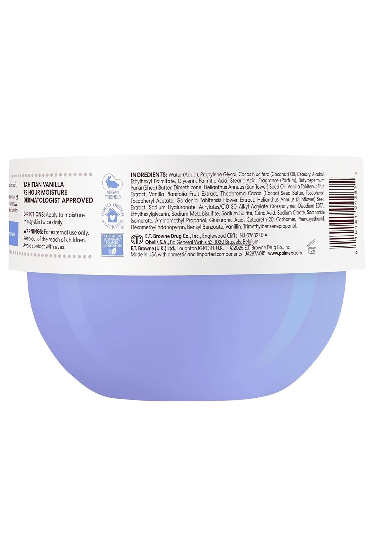 Palmer's Tahitian Vanilla Vücut Kremi 250GR