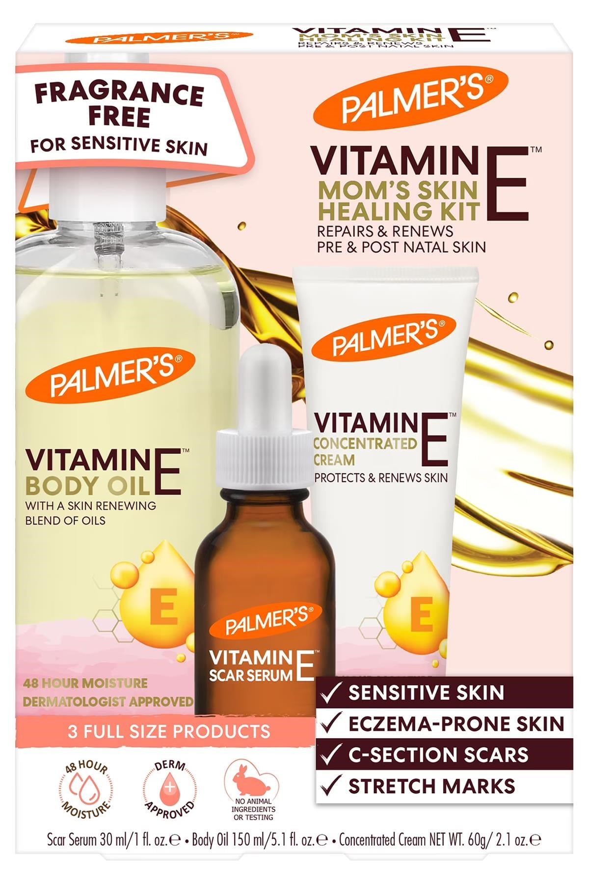 Palmers Vitamin E Mom's Skin Kit Annelere Özel Cilt Bakım Seti