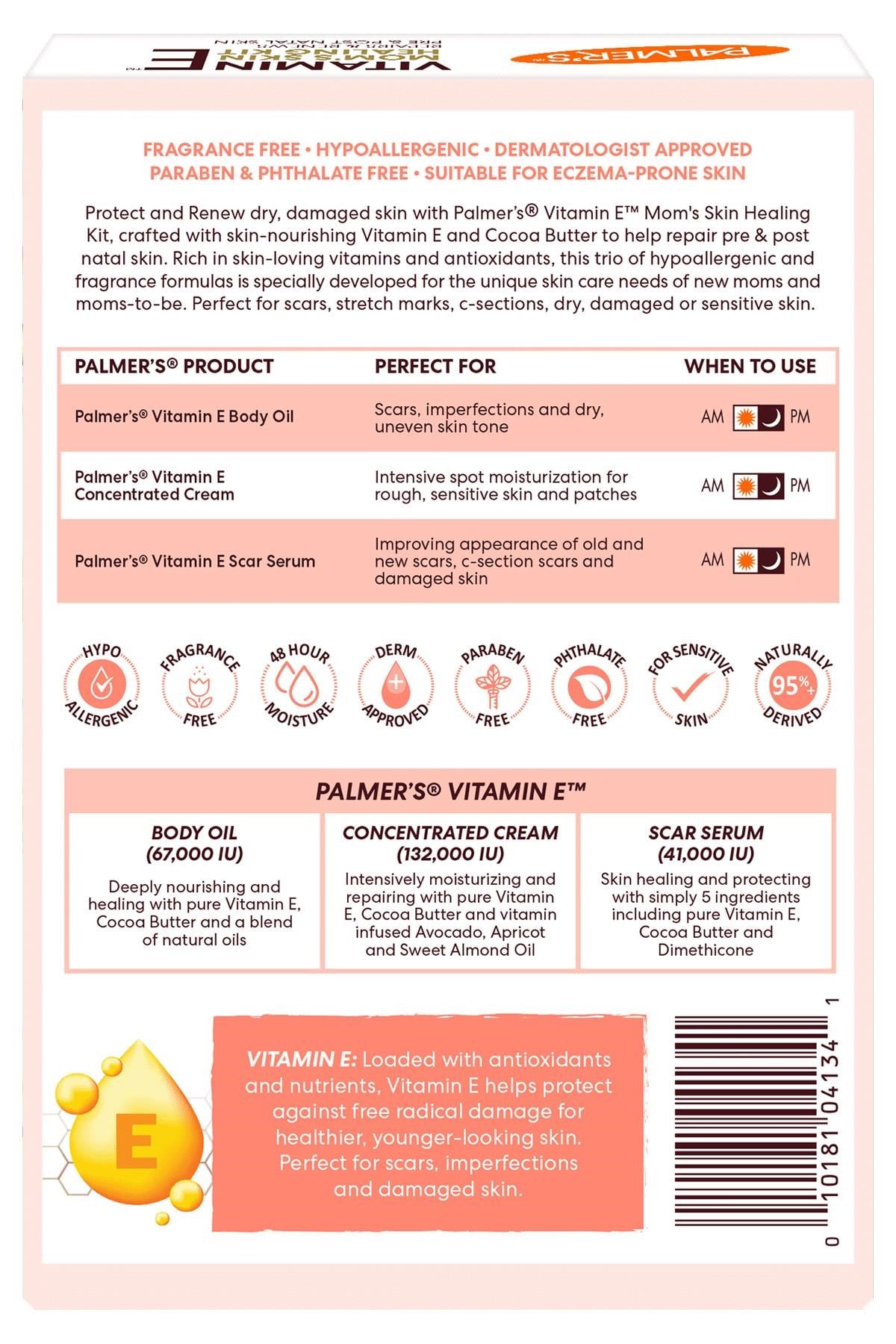 Palmers Vitamin E Mom's Skin Kit Annelere Özel Cilt Bakım Seti