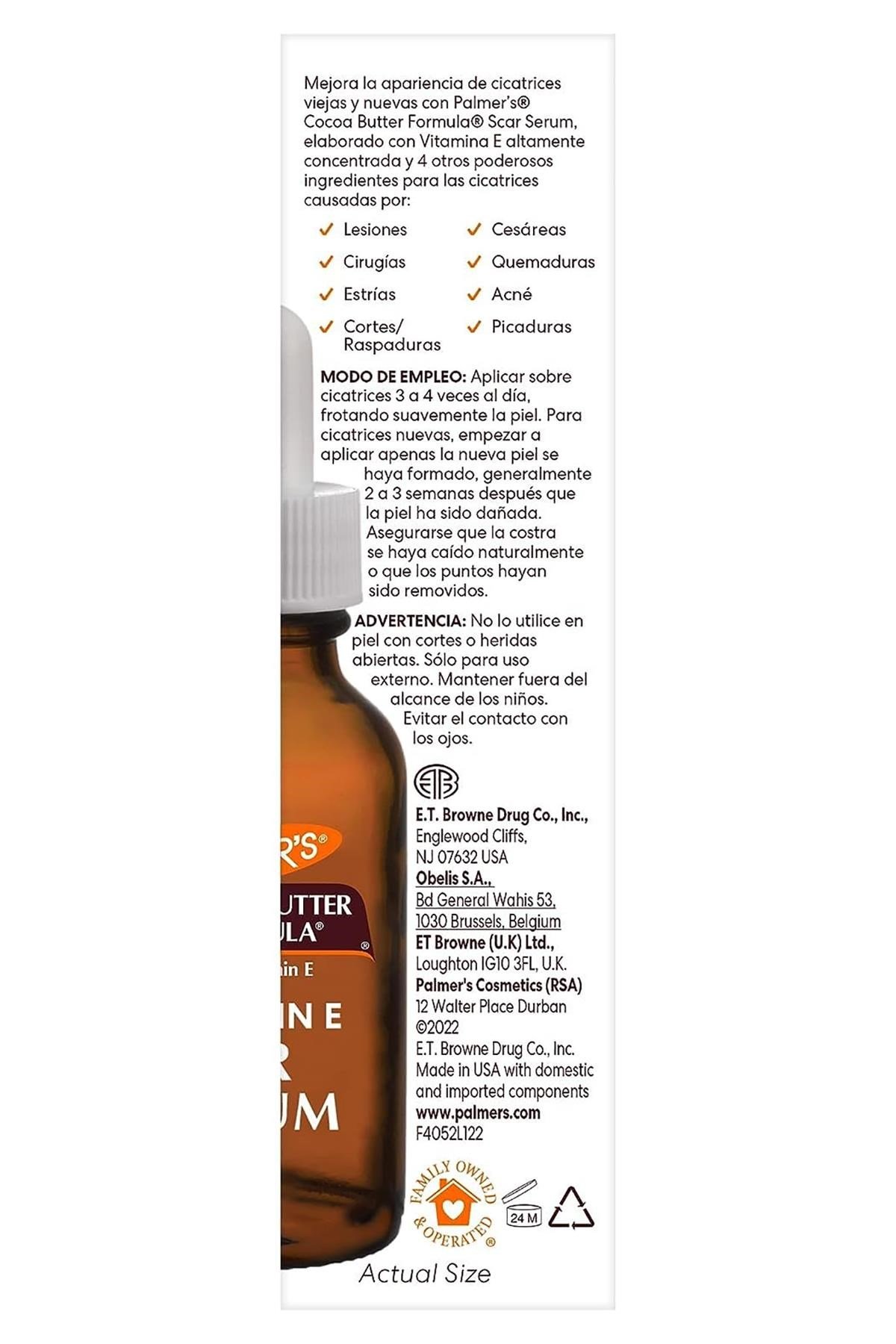 Palmers Vitamin E Scar Serum 30ML
