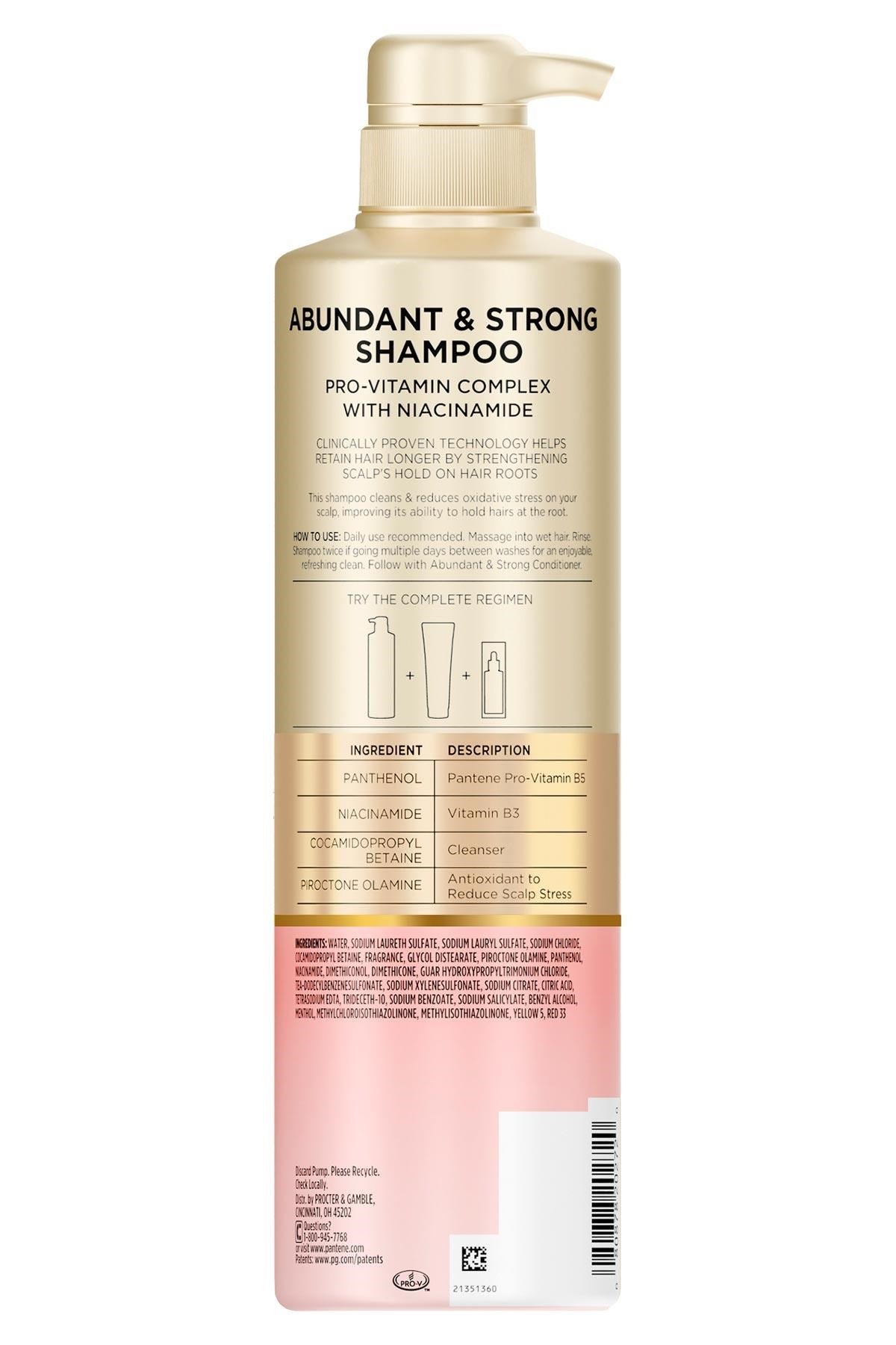 Pantene Abundant & Strong Güçlendirici Şampuan 400ML
