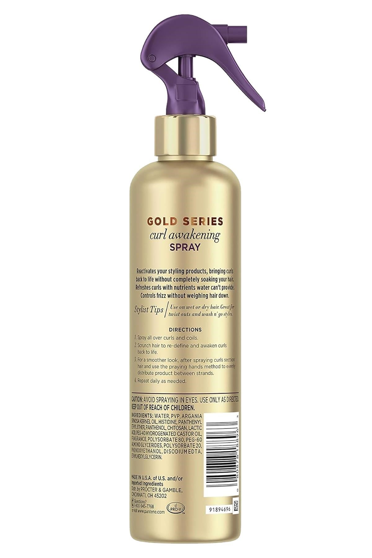 Pantene Gold Series Curl Awakening Bukle Canlandırıcı Saç Spreyi 250ML