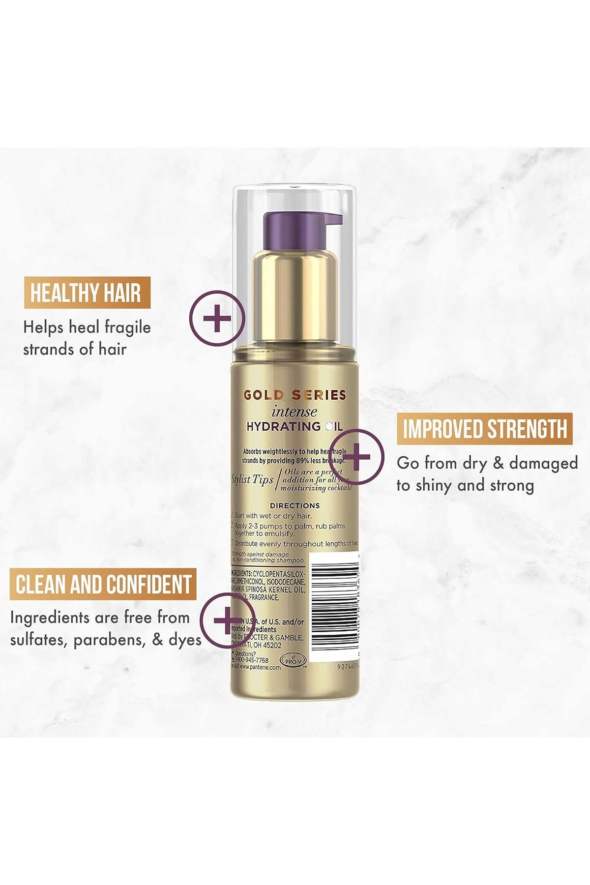 Pantene Gold Series Nemlendirici Saç Bakım Yağı 95ML