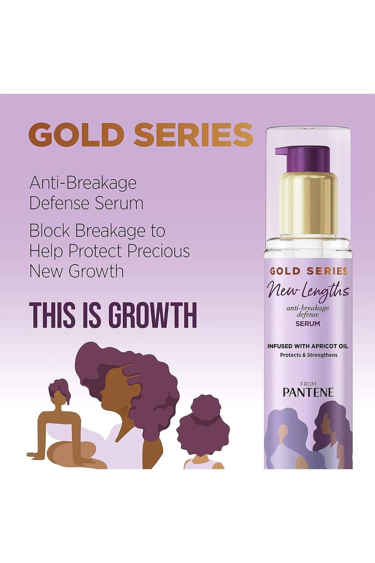 Pantene Gold Series Uzun Saçlar İçin Kırılma Karşıtı Saç Serumu 90ML
