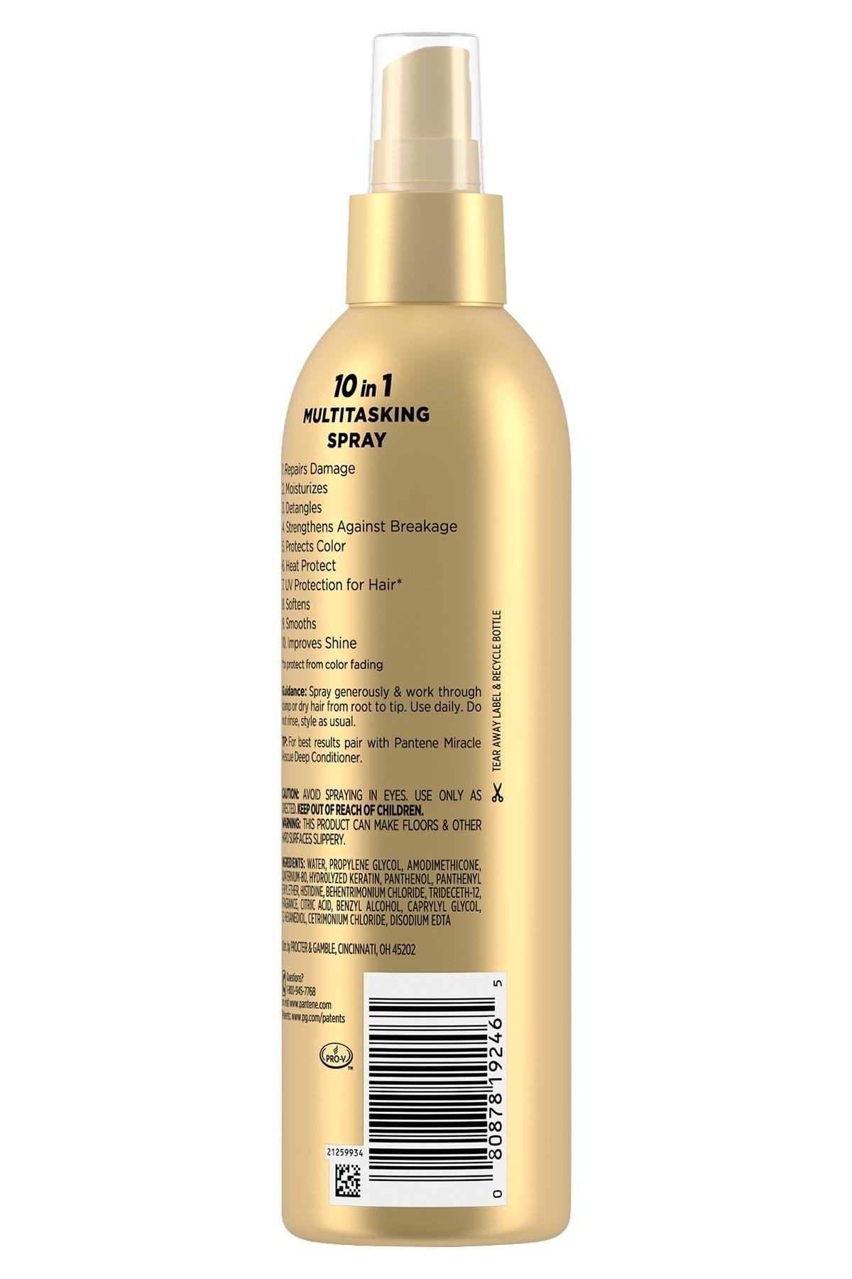 Pantene Miracle Rescue 10 Etki 1 Arada Keratinli Saç Bakım Spreyi 170ML