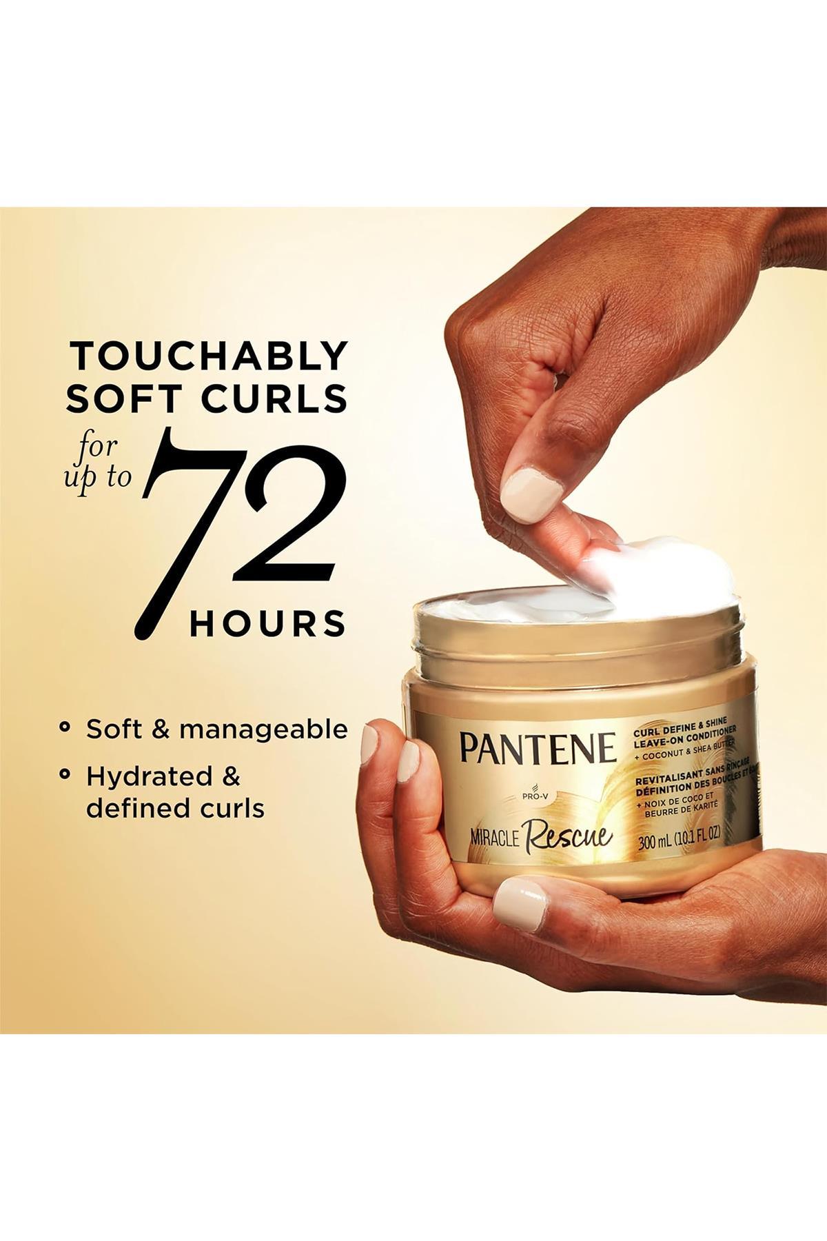 Pantene Miracle Rescue Bukle Belirginleştirici Durulanmayan Saç Kremi 300ML