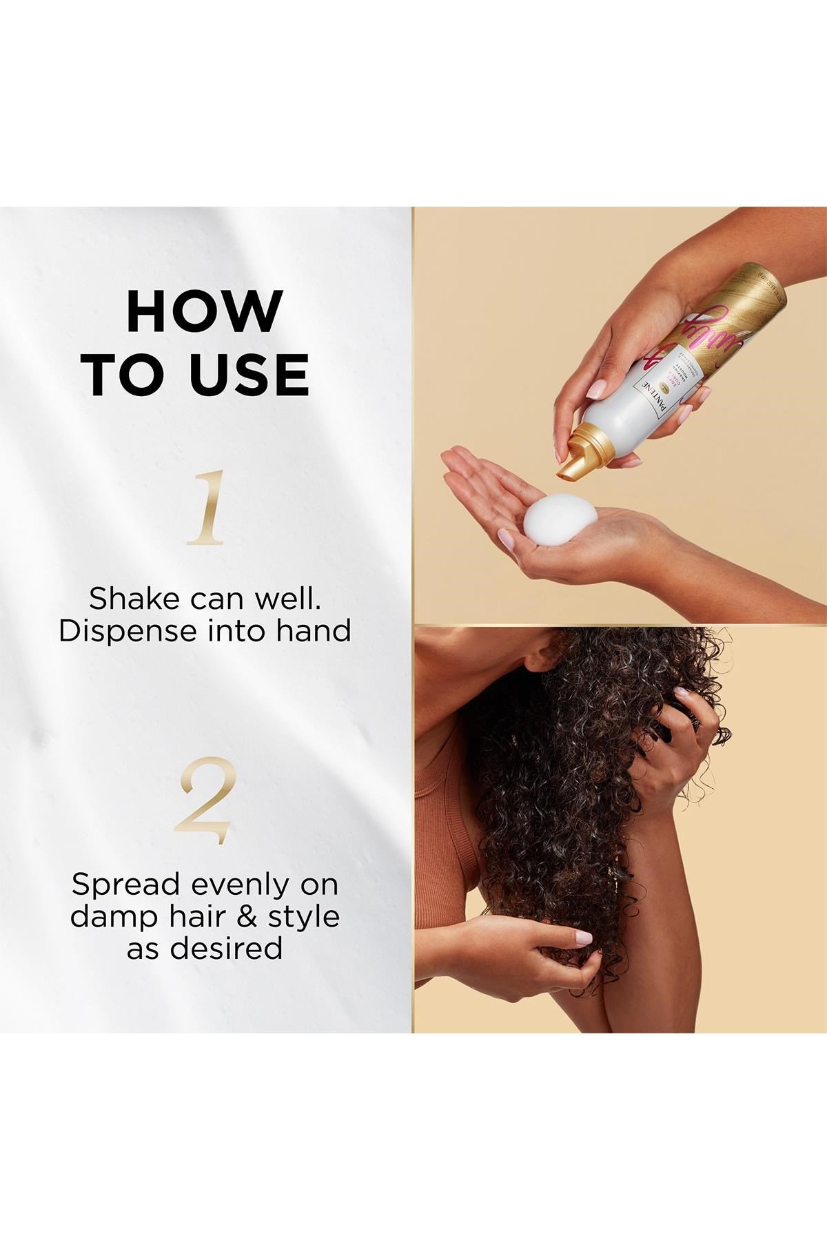 Pantene Pro-V Soft Curls Bukle Belirginleştirici Saç Köpüğü 187GR