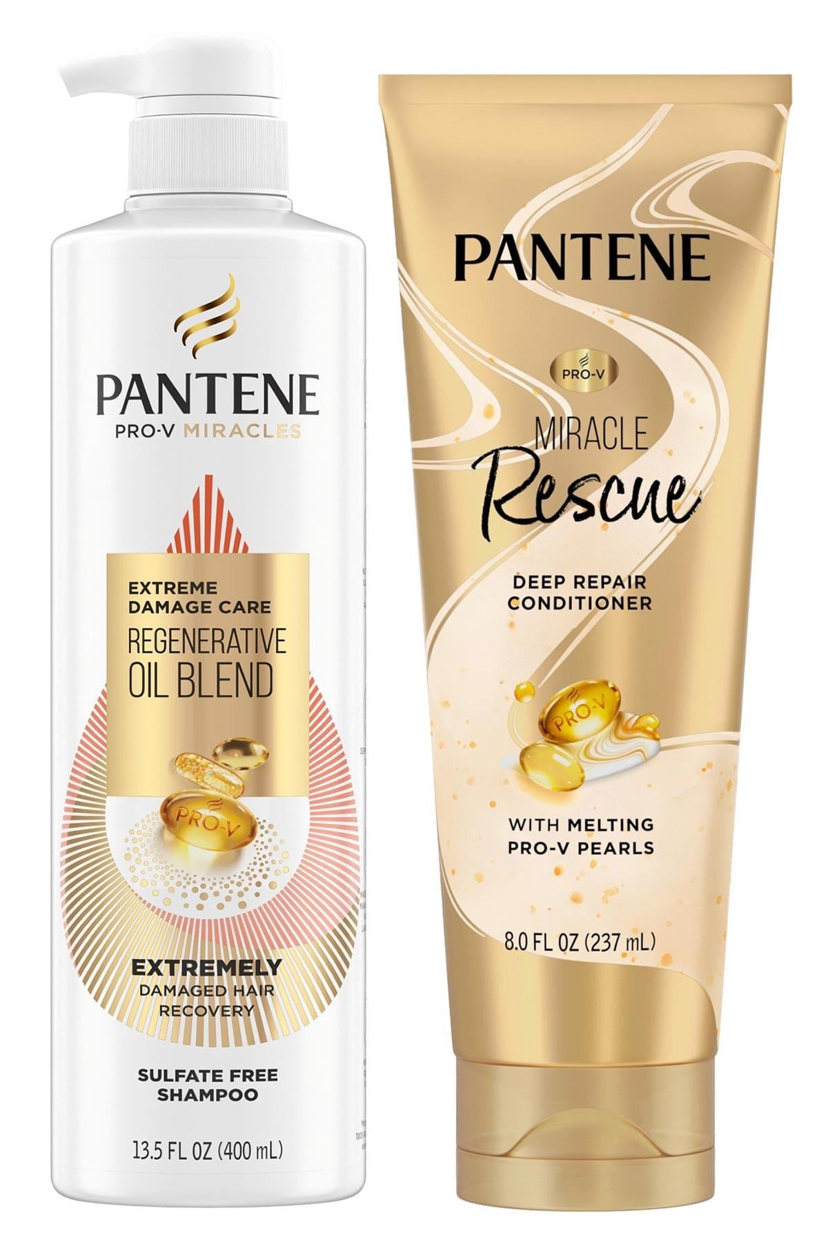 Pantene The Regenerative Oil Blend Onarıcı Şampuan ve Saç Kremi Seti
