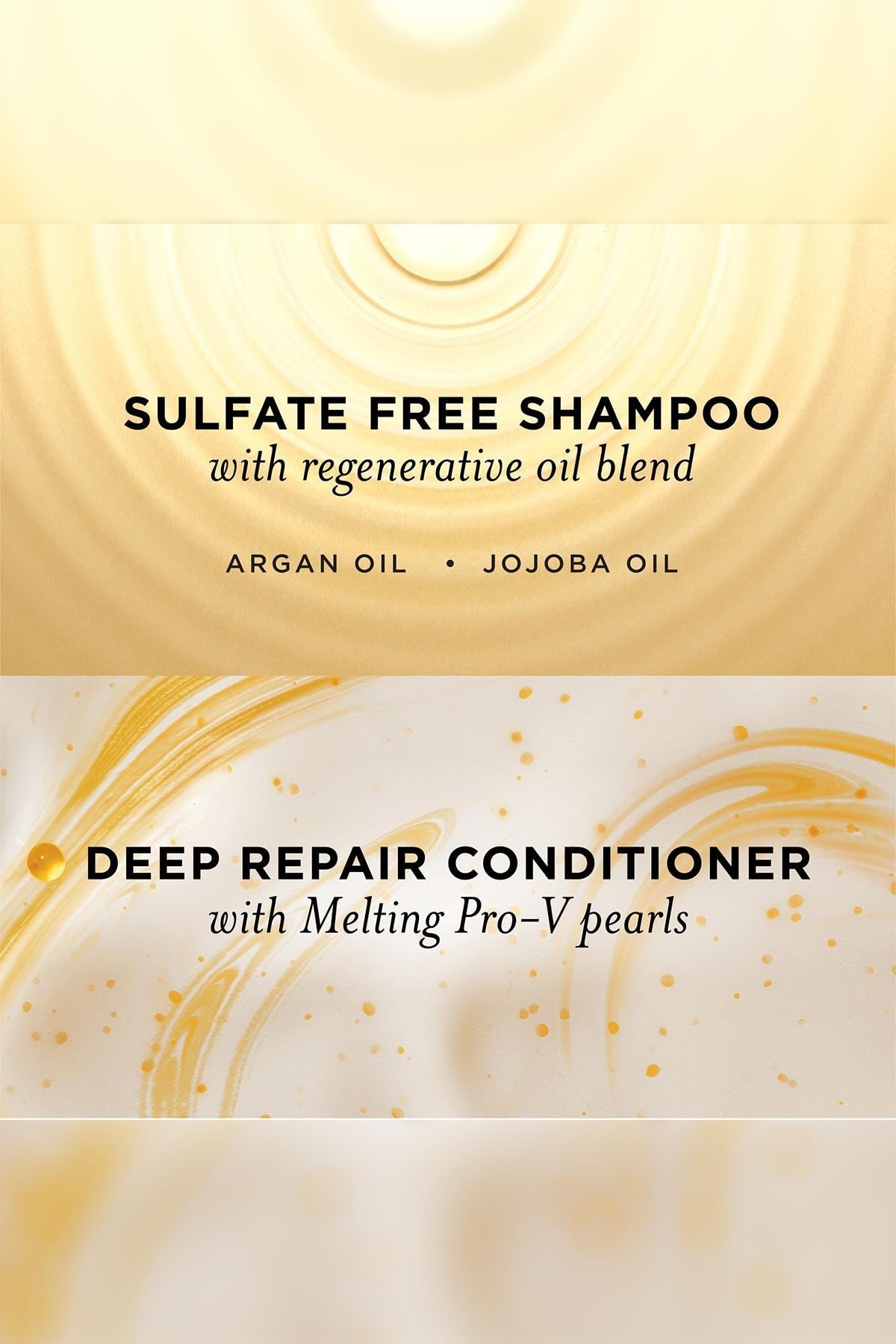 Pantene The Regenerative Oil Blend Onarıcı Şampuan ve Saç Kremi Seti