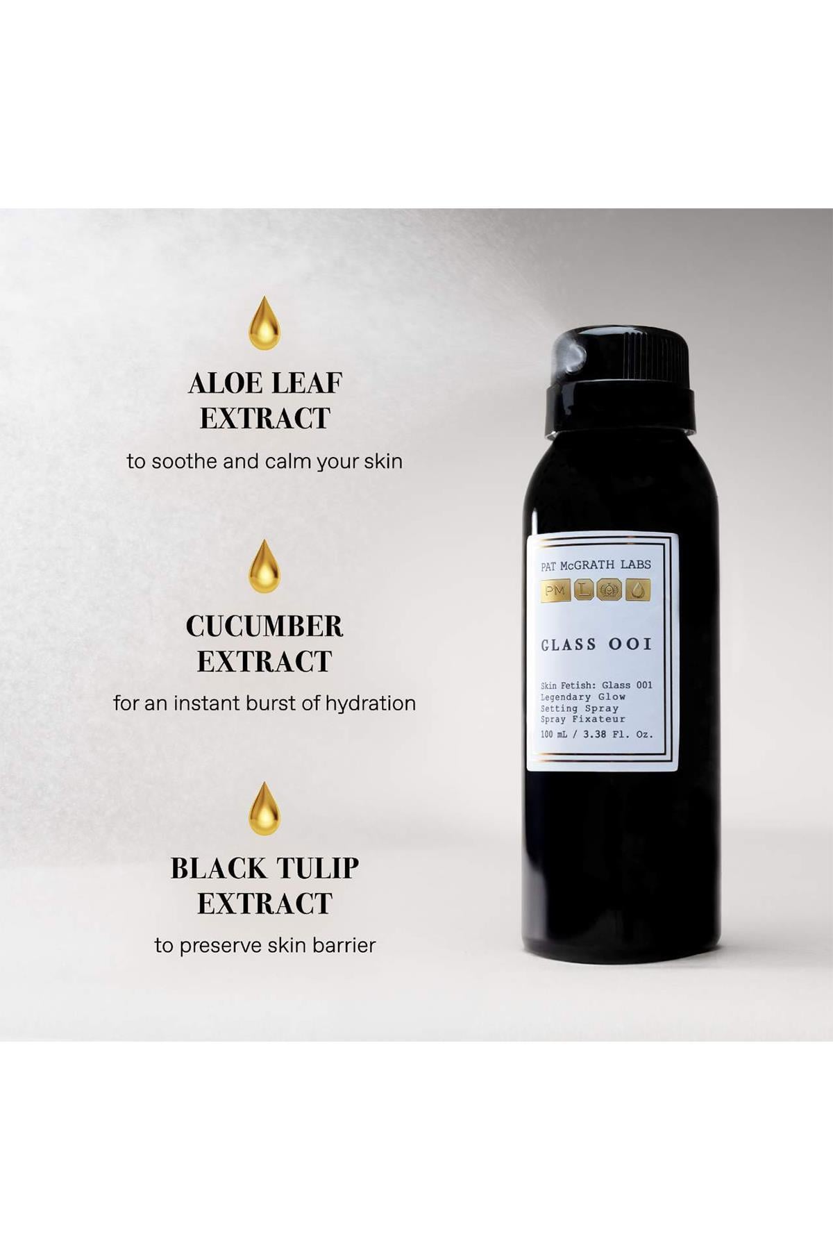 Pat Mcgrath Labs Glass 001 Parlaklık Etkili Makyaj Sabitleyici Sprey 100ML