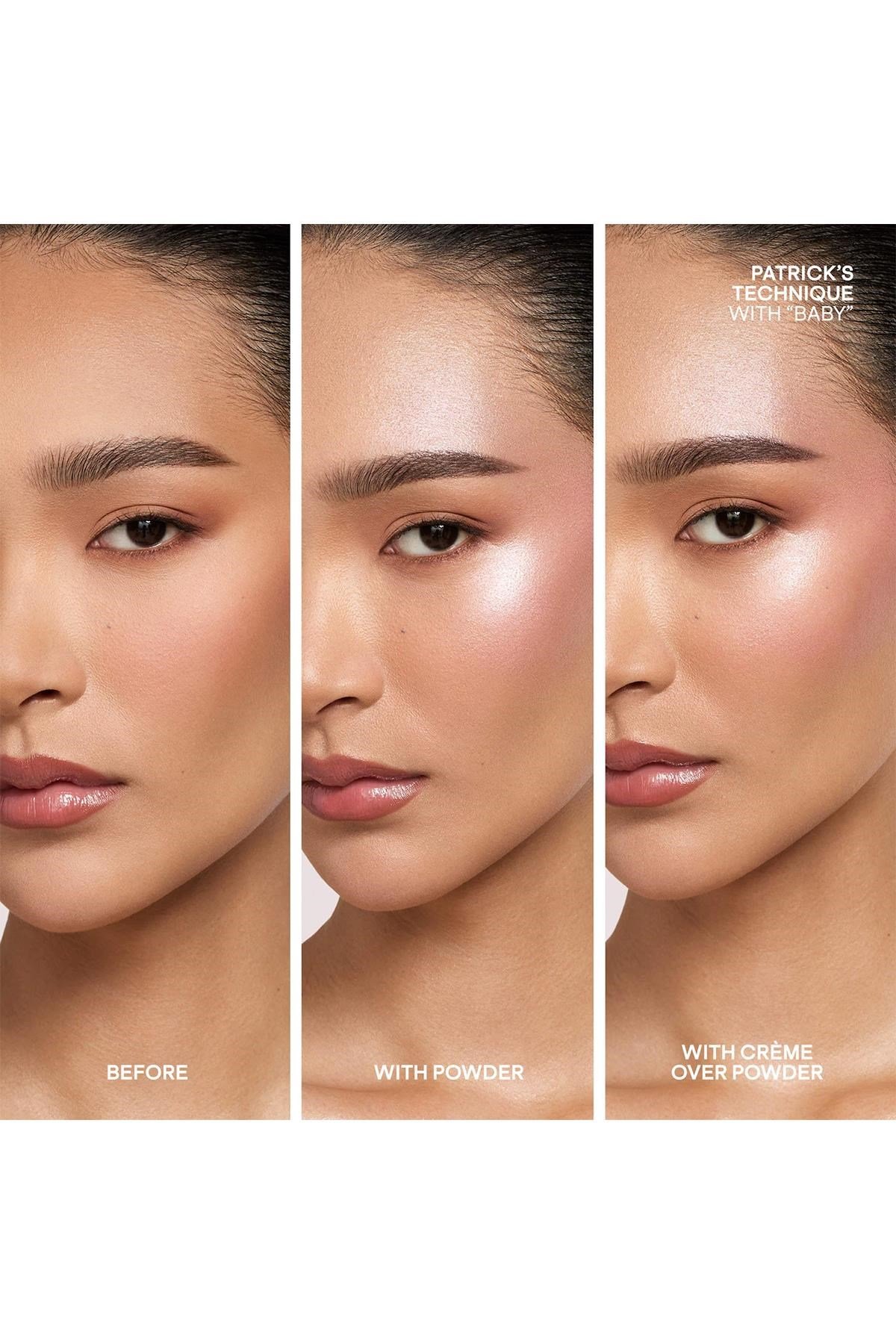 Patrick Ta Major Glow Creme & Powder Transparan Aydınlatıcı İkilisi Baby 2x5GR