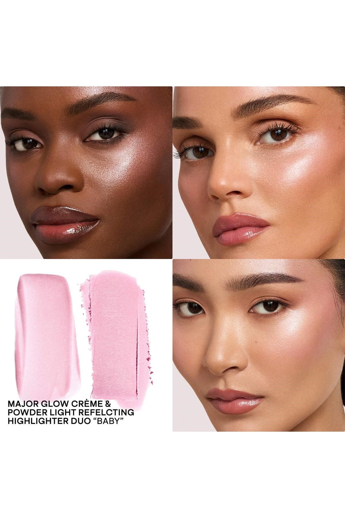 Patrick Ta Major Glow Creme & Powder Transparan Aydınlatıcı İkilisi Baby 2x5GR