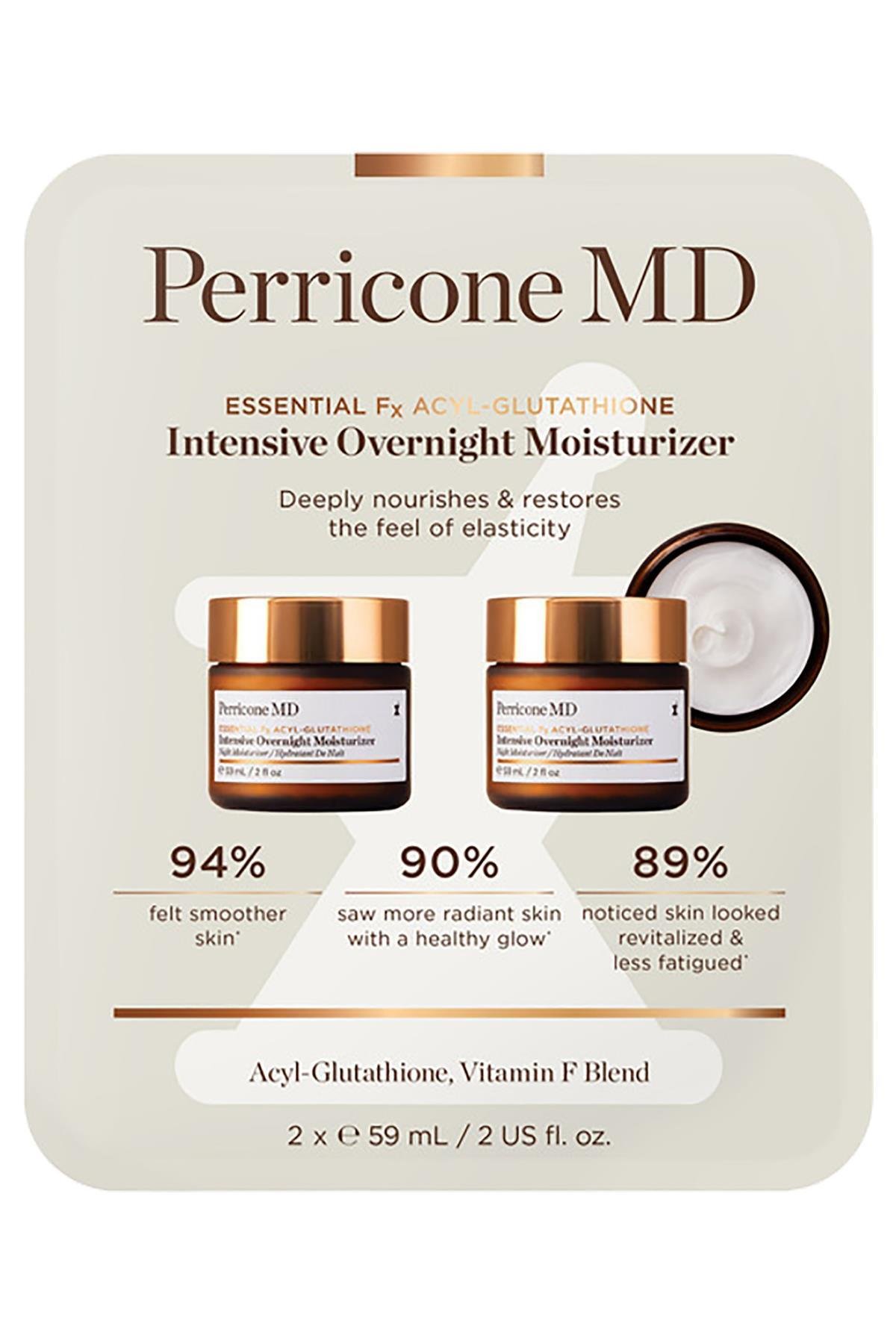 Perricone MD Essential Fx Acyl-Glutathione Yoğun Nemlendirici Gece Kremi 2x59ML