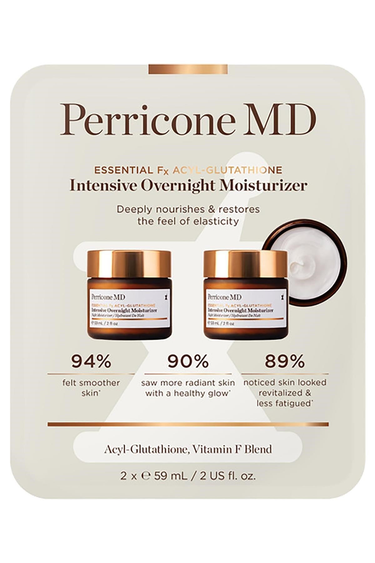 Perricone MD Essential Fx Acyl-Glutathione Yoğun Nemlendirici Gece Kremi 2x59ML