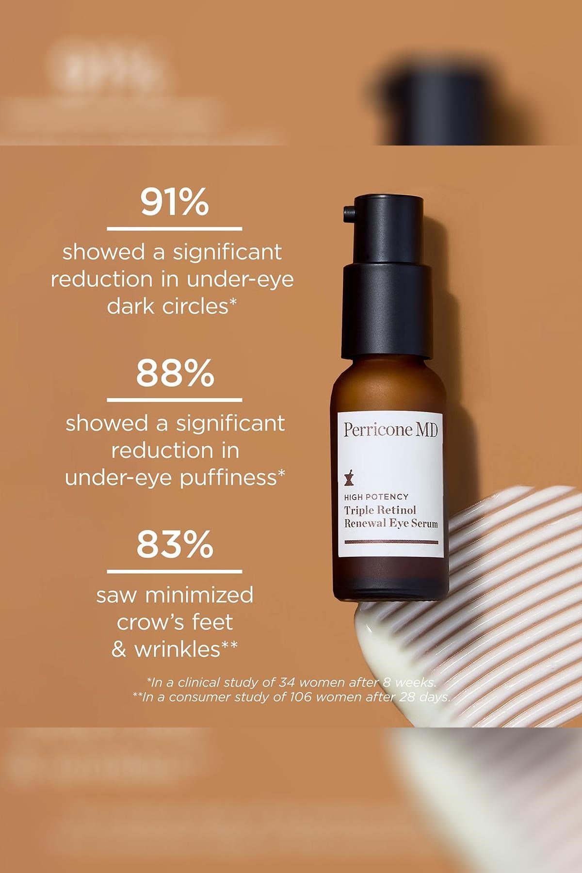 Perricone MD High Potency Triple Retinol Renewal Göz Serumu 15ML