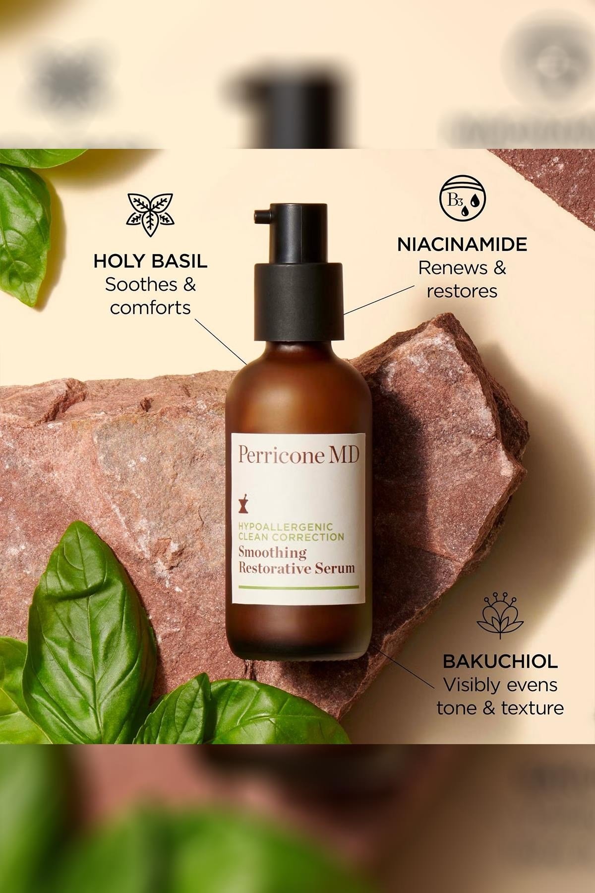 Perricone MD Hypoallergenic Clean Correction Smoothing Restorative Yüz Serumu 59ML