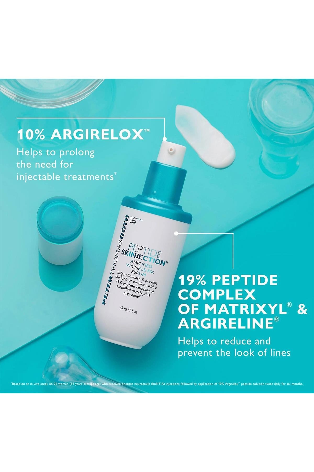 Peter Thomas Roth Peptide Skinjection Amplified Wrinkle-Fix Yüz Serumu 30ML