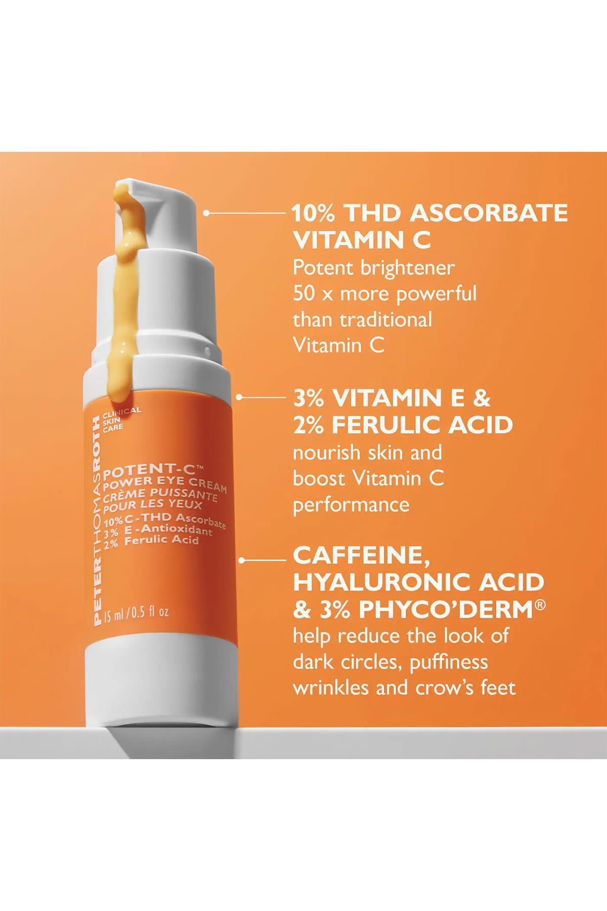 Peter Thomas Roth Potent-C Vitamin C Göz Kremi 15ML