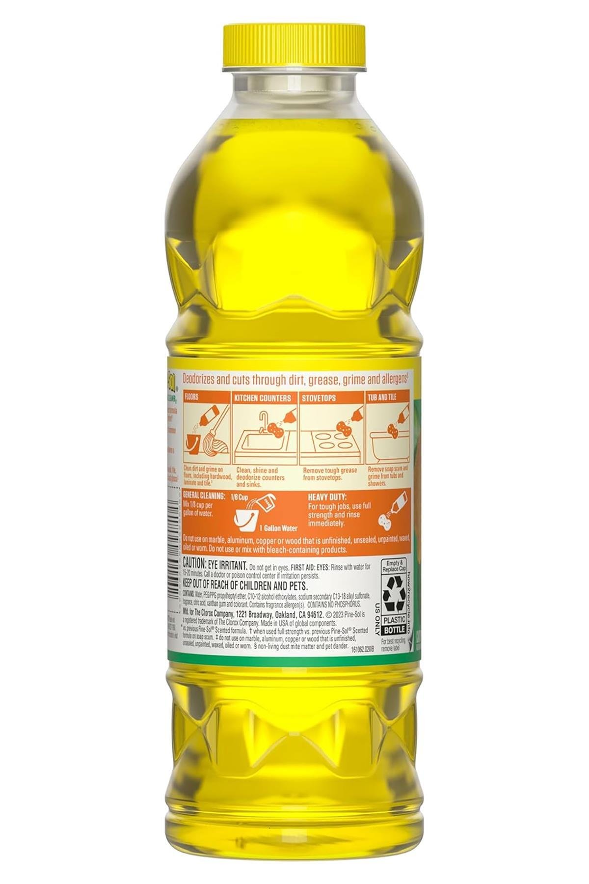 Pine-Sol Limon Kokulu Konsantre Çok Amaçlı Yüzey Temizleyici 709ML