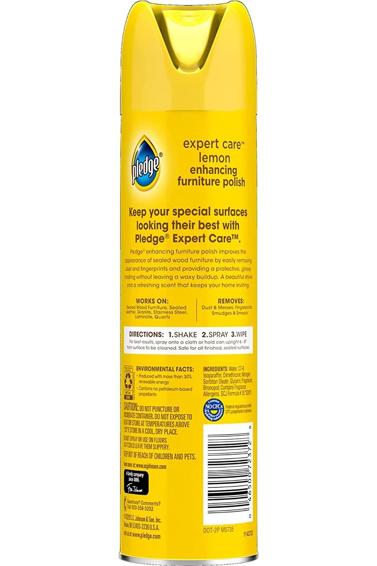 Pledge Limon Parlatıcı ve Koruyucu Yüzey Cilası 274GR