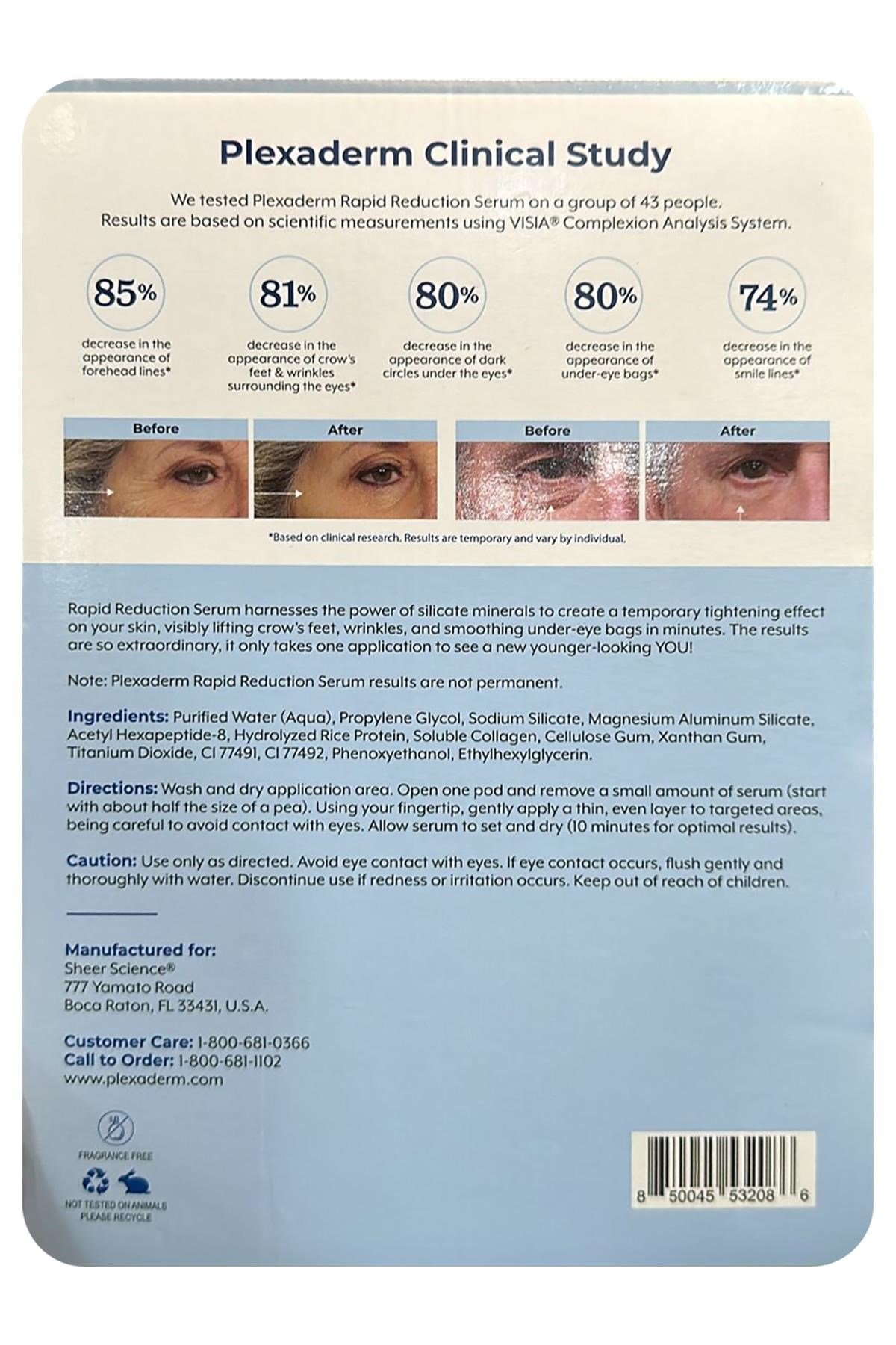 Plexaderm Rapid Reduction Yüz Serumu 9ML