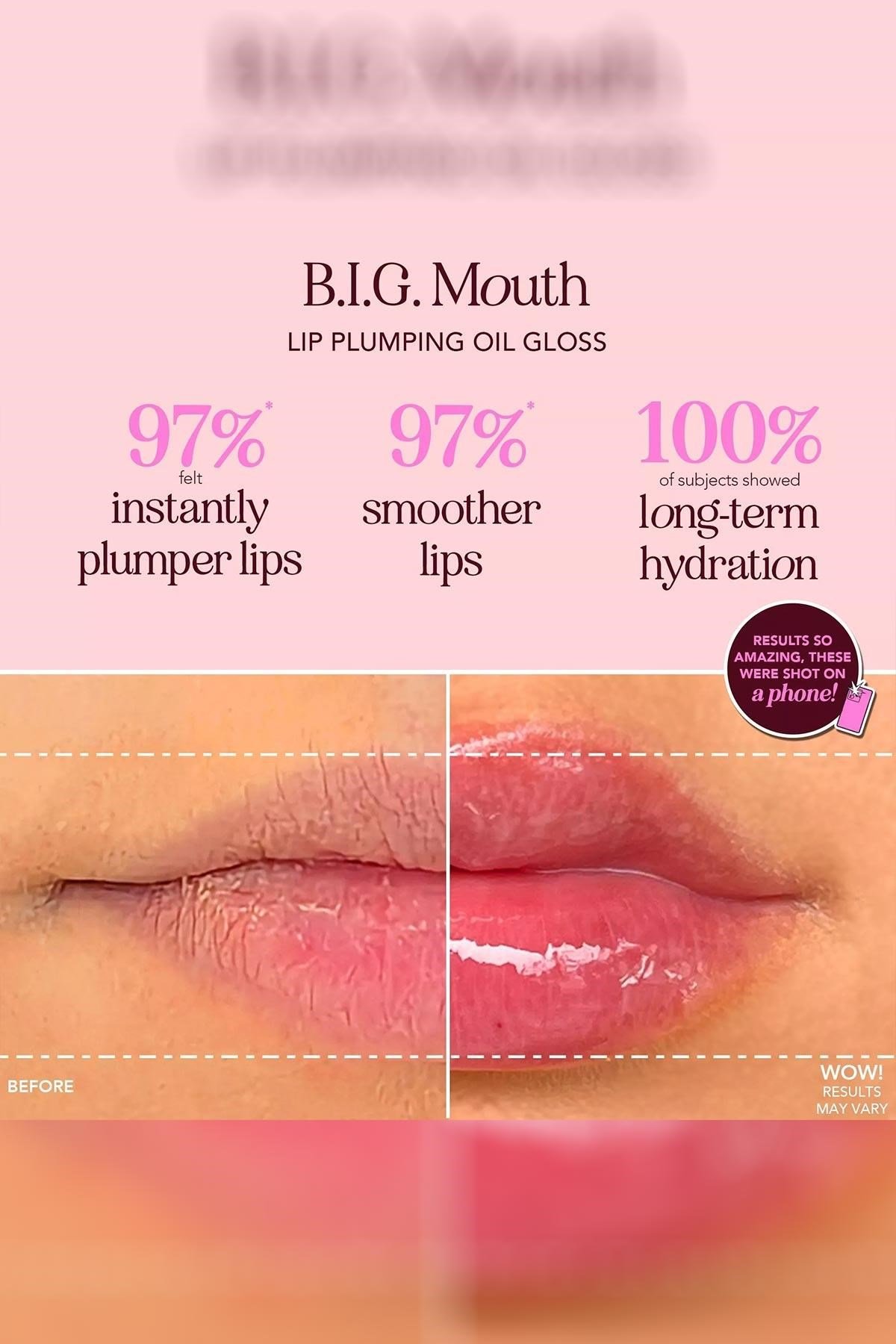 Polite Society B.I.G. Mouth Lip Plumping Oil Gloss Dudak Dolgunlaştırıcı Yağ The O.G. 5ML