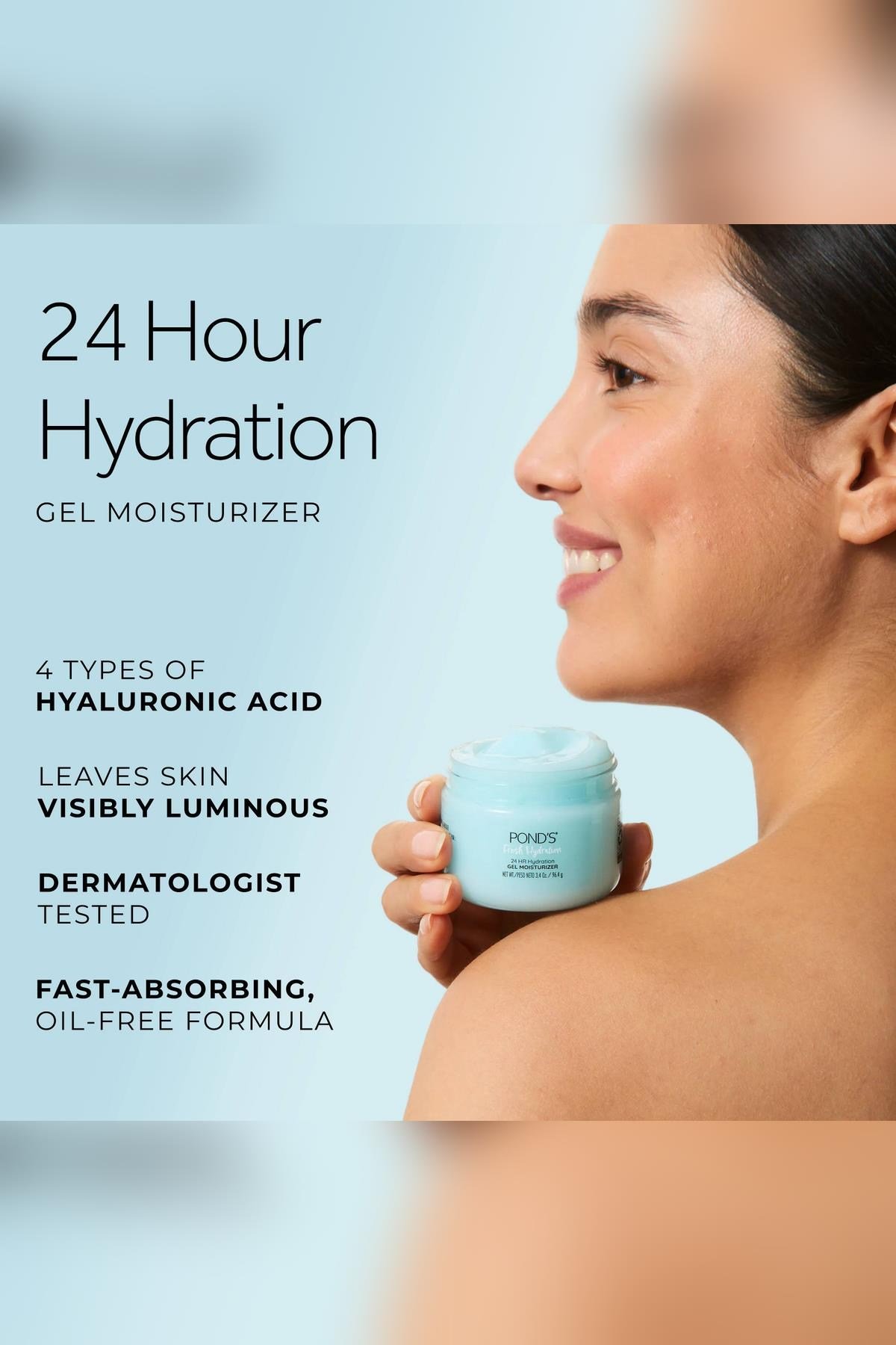 Pond's Fresh Hydration Hyaluronic Acid & Vitamin E + B3 Jel Yüz Nemlendirici 96.4GR