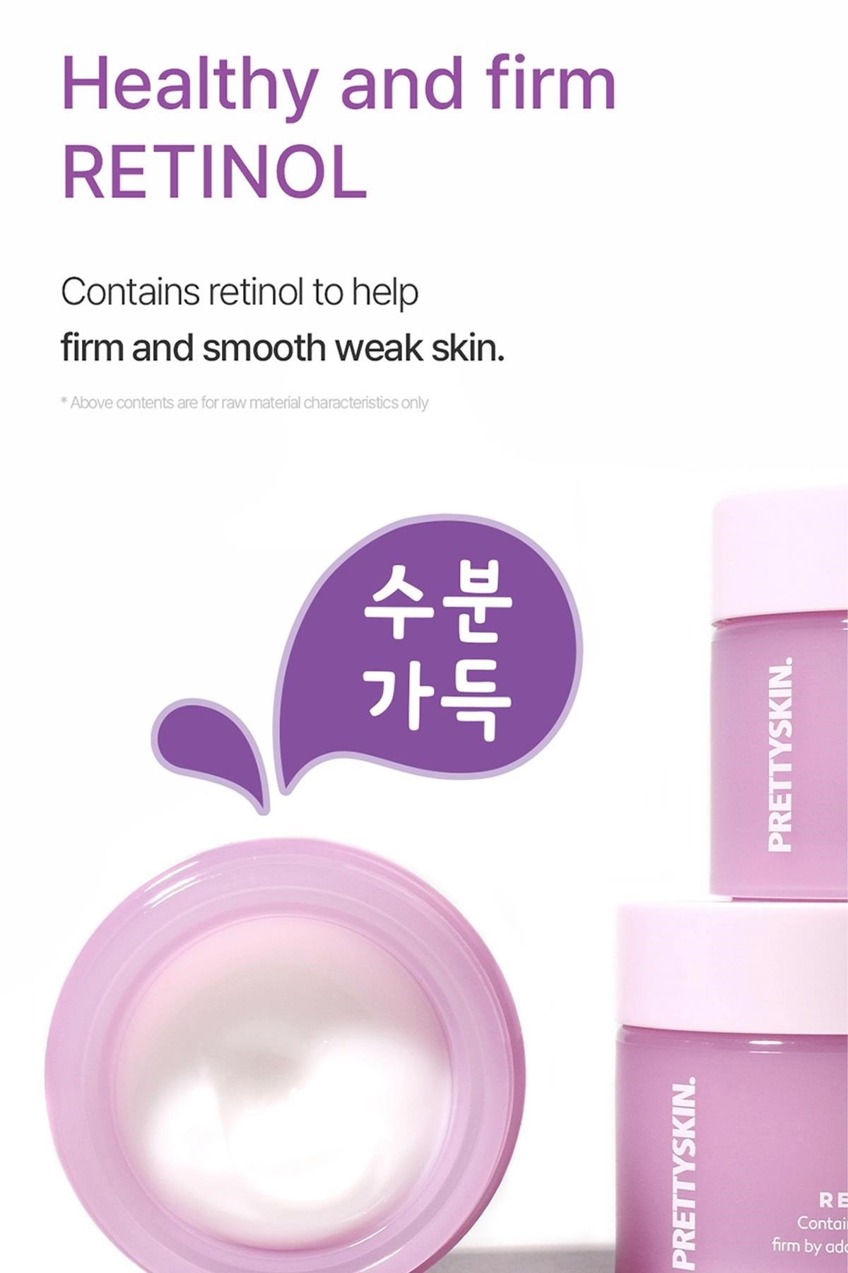PrettySkin 5in1 Retinol Nemlendirici Yüz Kremi 50ML