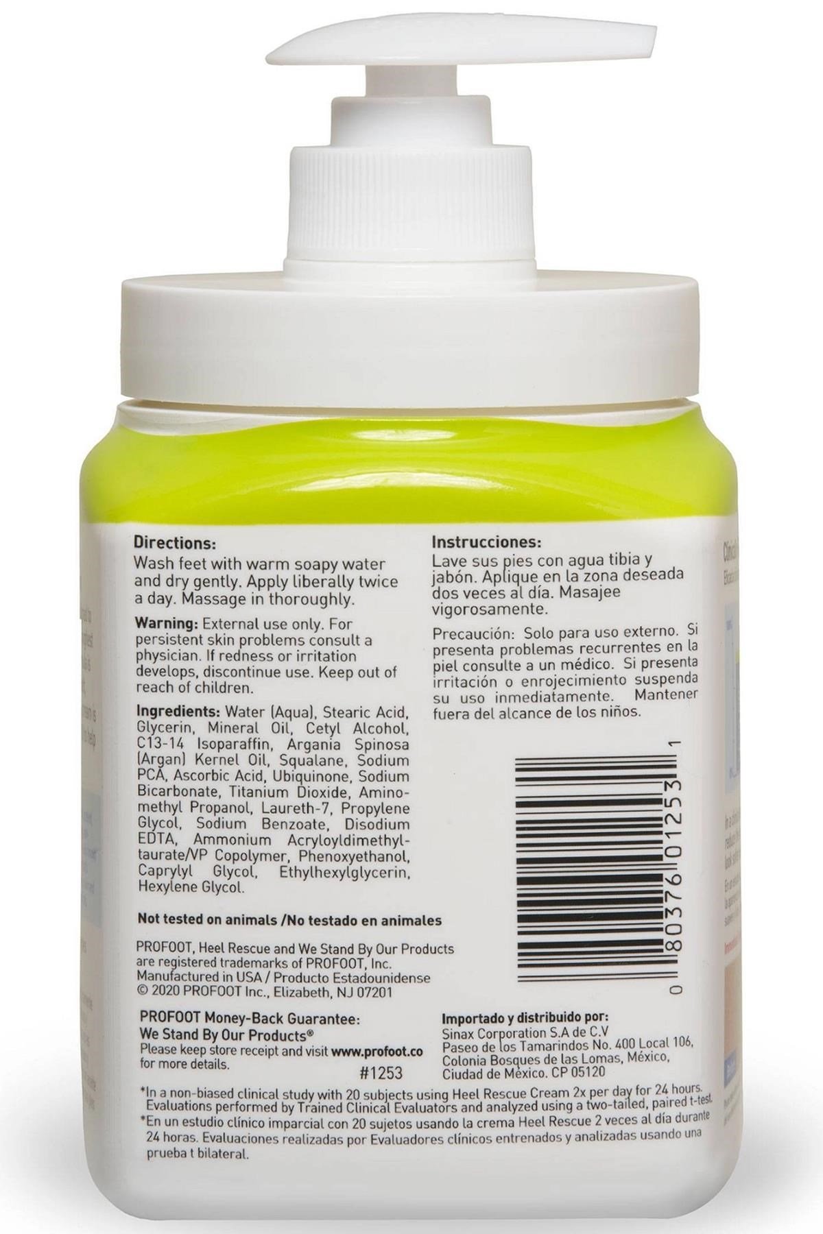 Profoot Argan Yağlı Kokusuz Nemlendirici Ayak Kremi 454GR