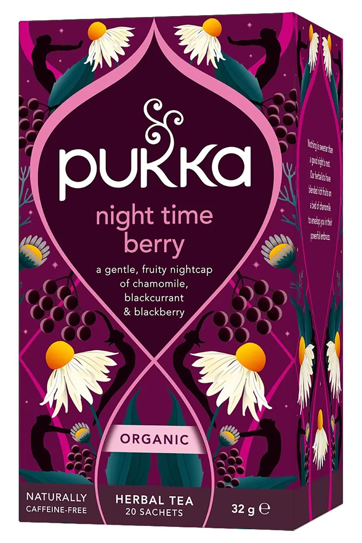 Pukka Night Time Berry Bitki Çayı Bardak Poşet Çay 20 Adet