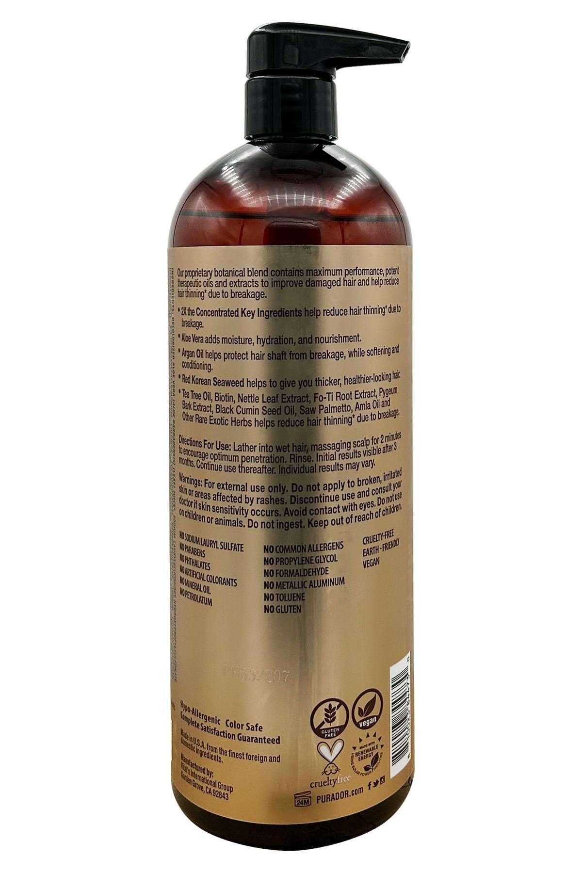Pura D’or Biotin İnce Telli Saçlar İçin Şampuan 1LT